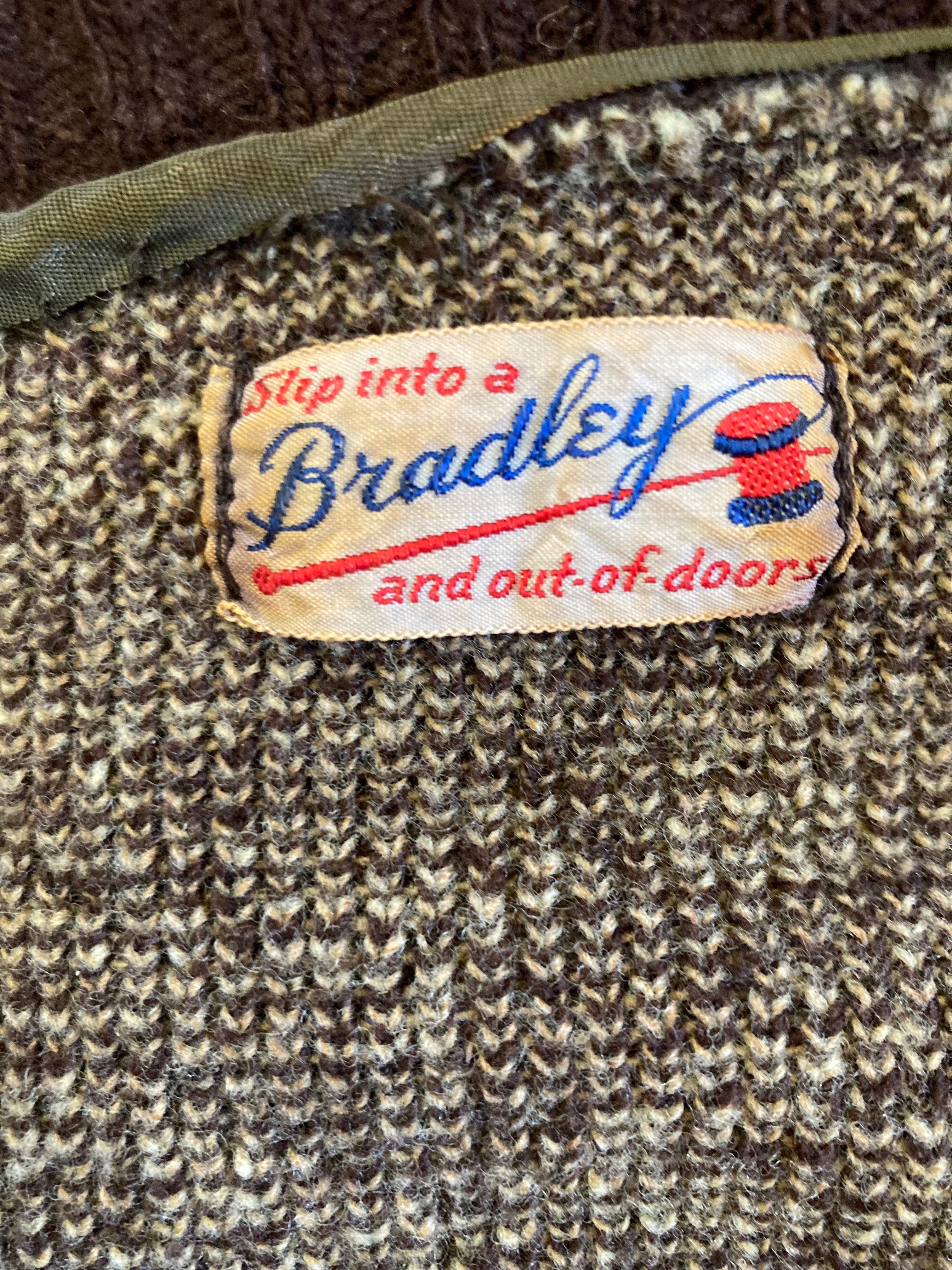 20s/30s Rare Northwoods Sweater By Bradley - Image 5