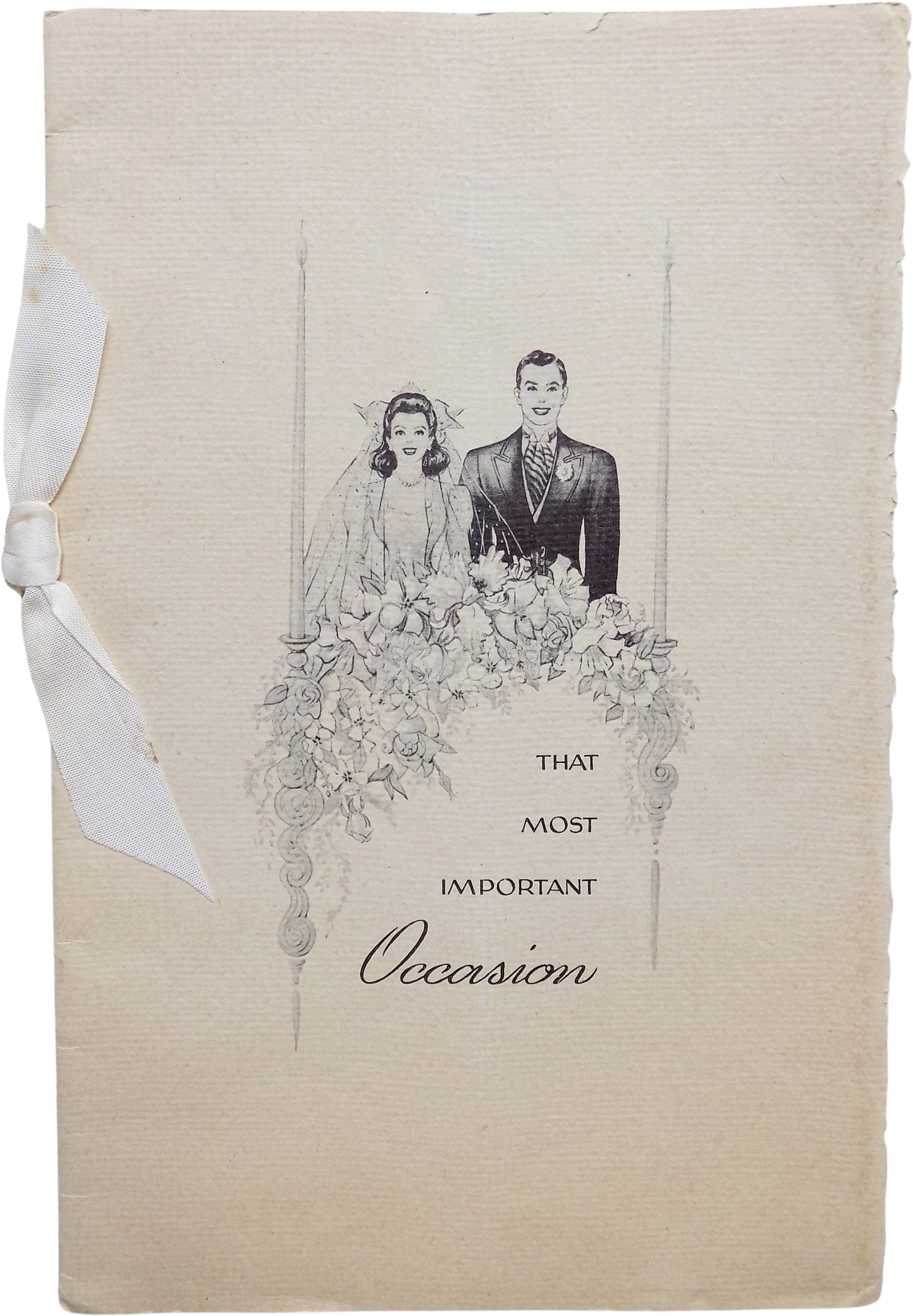 20s 30s Wedding Remembrance Book From Victoria's Dress and Veil Shoppe Buffalo