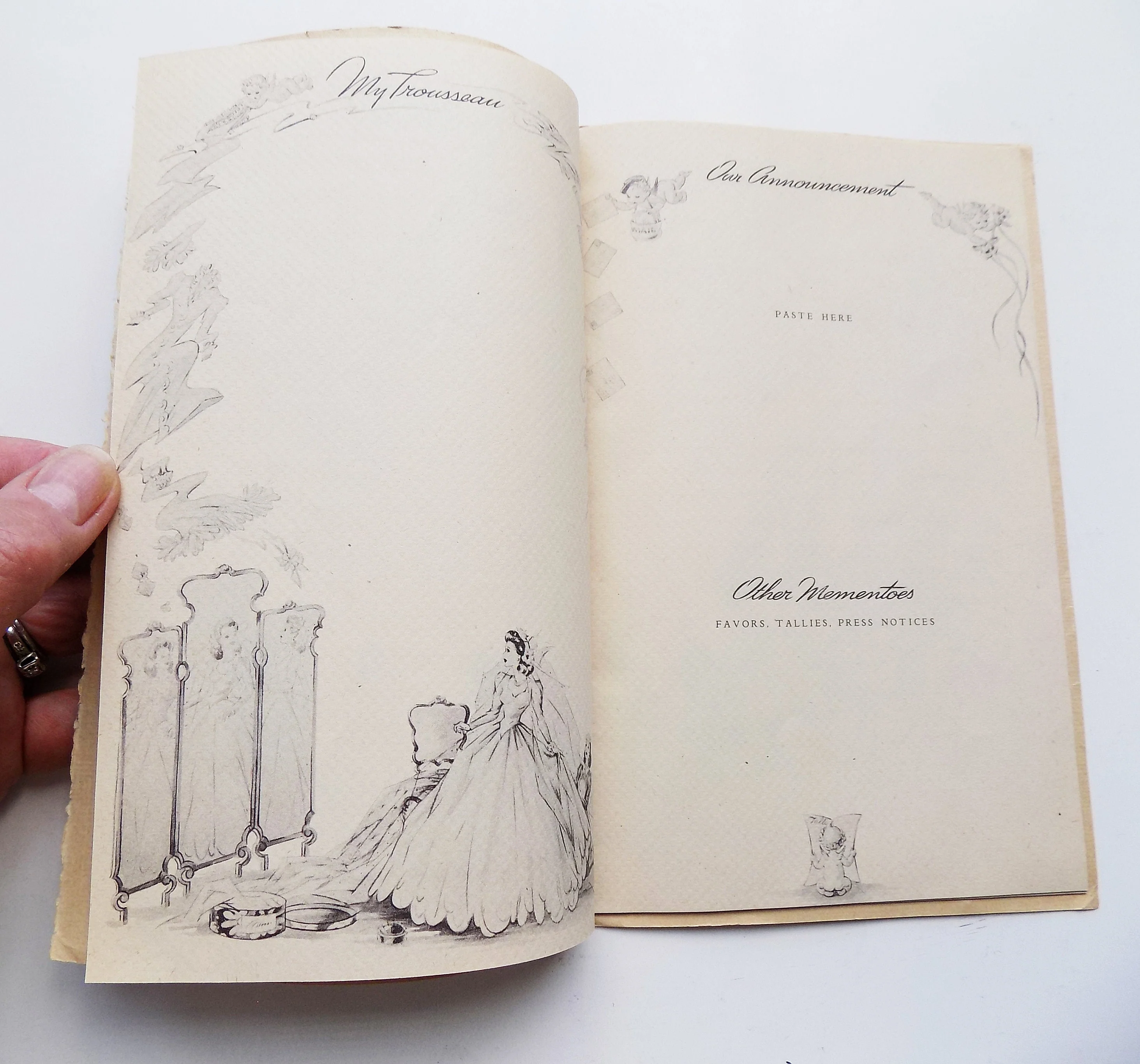 20s 30s Wedding Remembrance Book From Victoria's Dress and Veil Shoppe Buffalo - Image 3