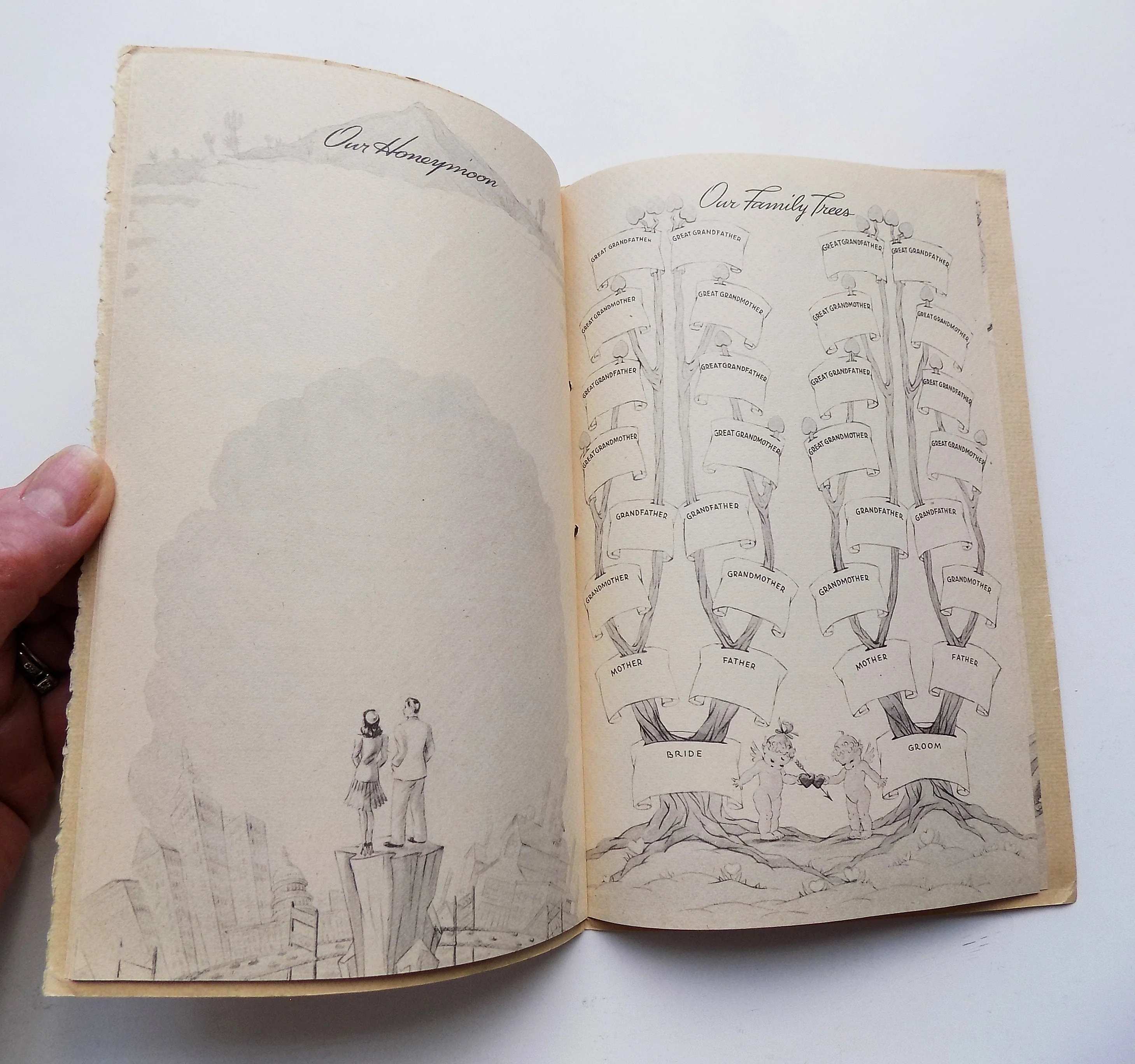 20s 30s Wedding Remembrance Book From Victoria's Dress and Veil Shoppe Buffalo - Image 5