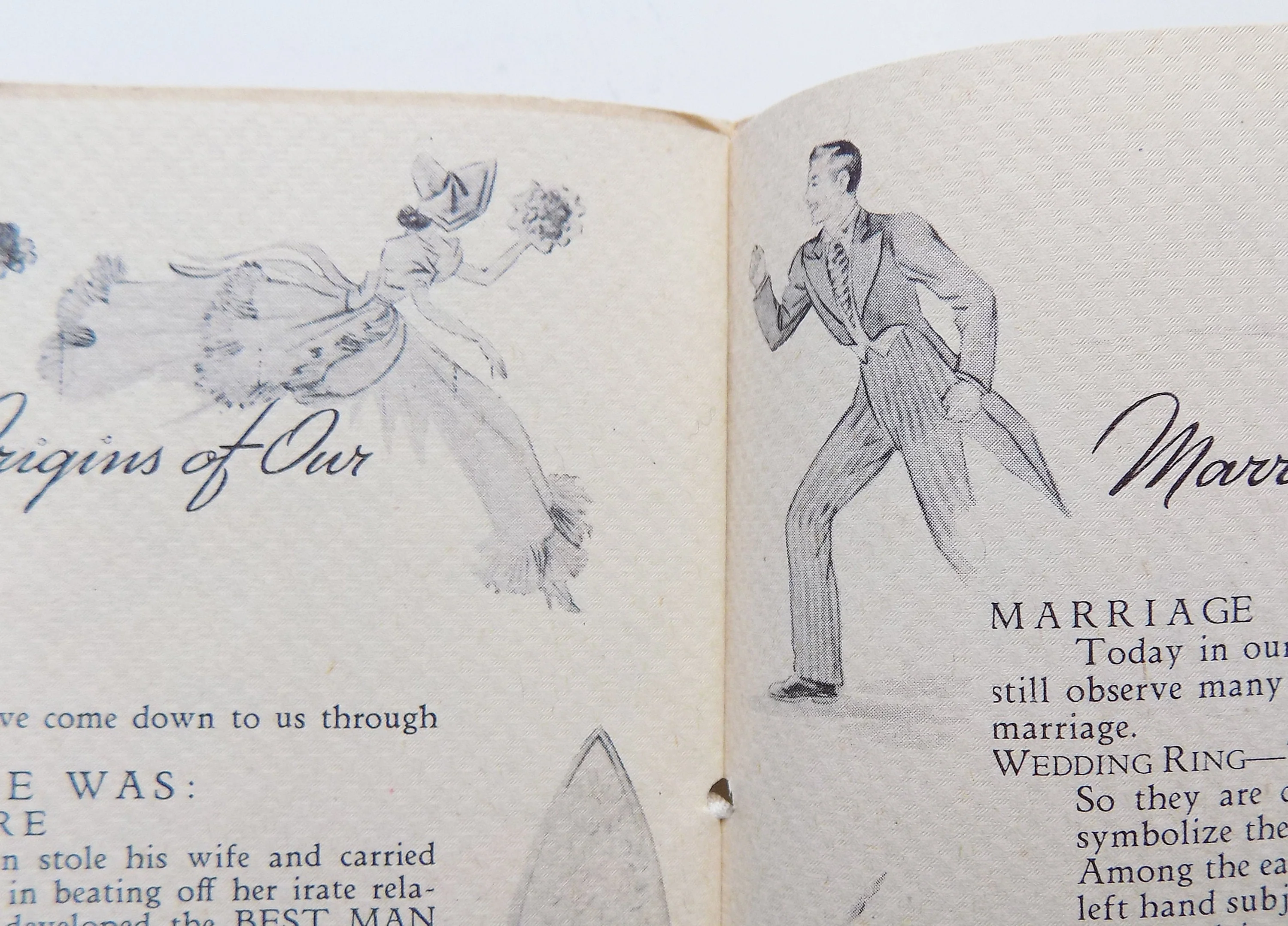 20s 30s Wedding Remembrance Book From Victoria's Dress and Veil Shoppe Buffalo - Image 8