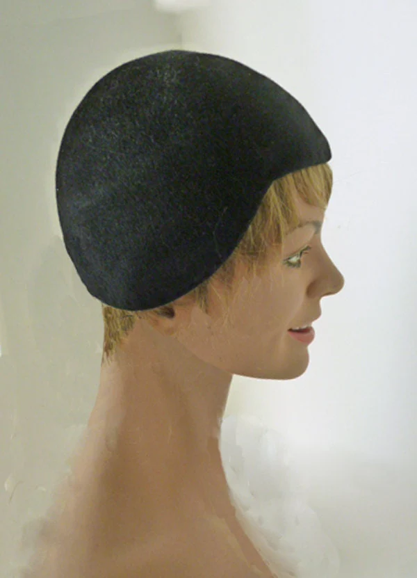 20s Flapper Cloche Scullcap Wool From L. Bamberger and Co. New Jersey by Merrimac hat Corp - Image 4
