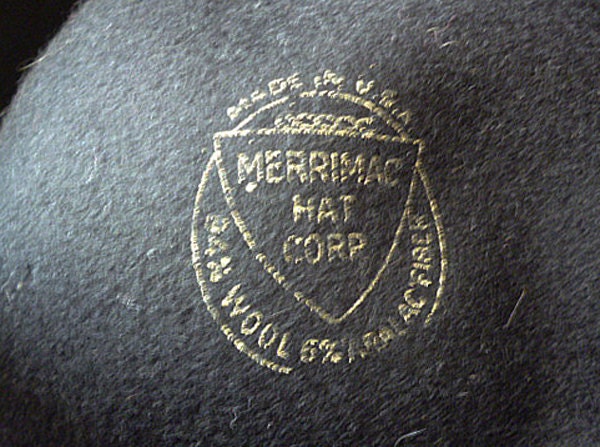 20s Flapper Cloche Scullcap Wool From L. Bamberger and Co. New Jersey by Merrimac hat Corp - Image 5