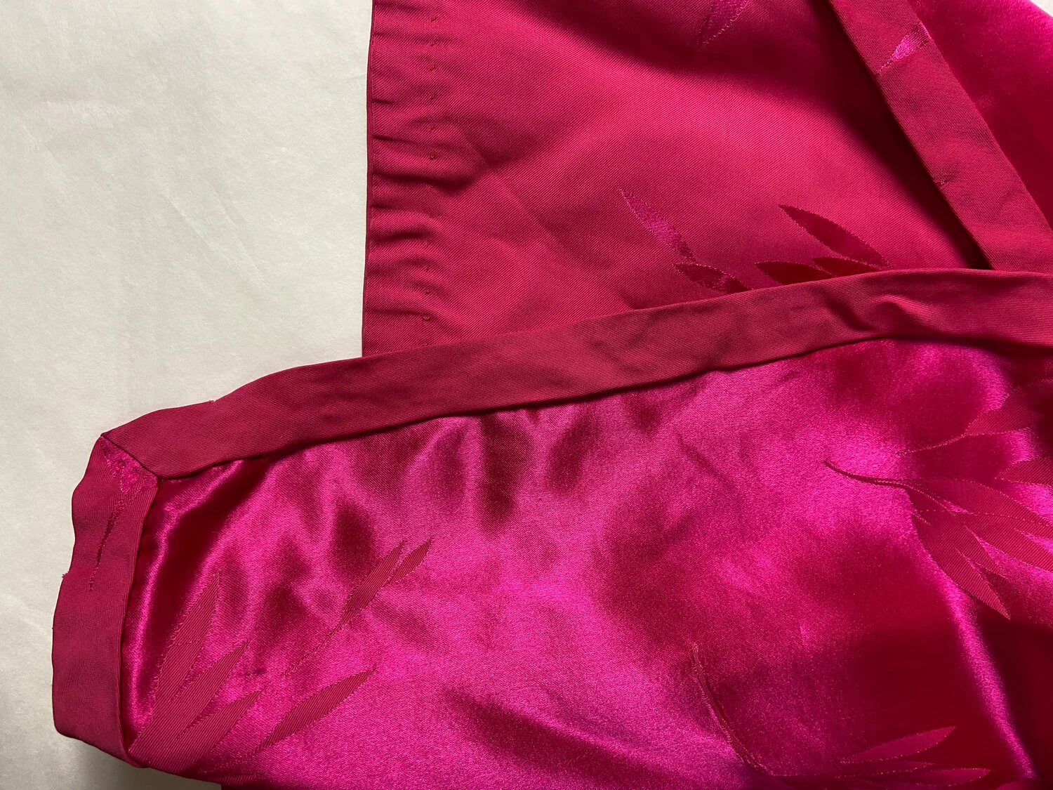 30s/40s 1930 Pink Silk Qipao Cheongsam - Image 8