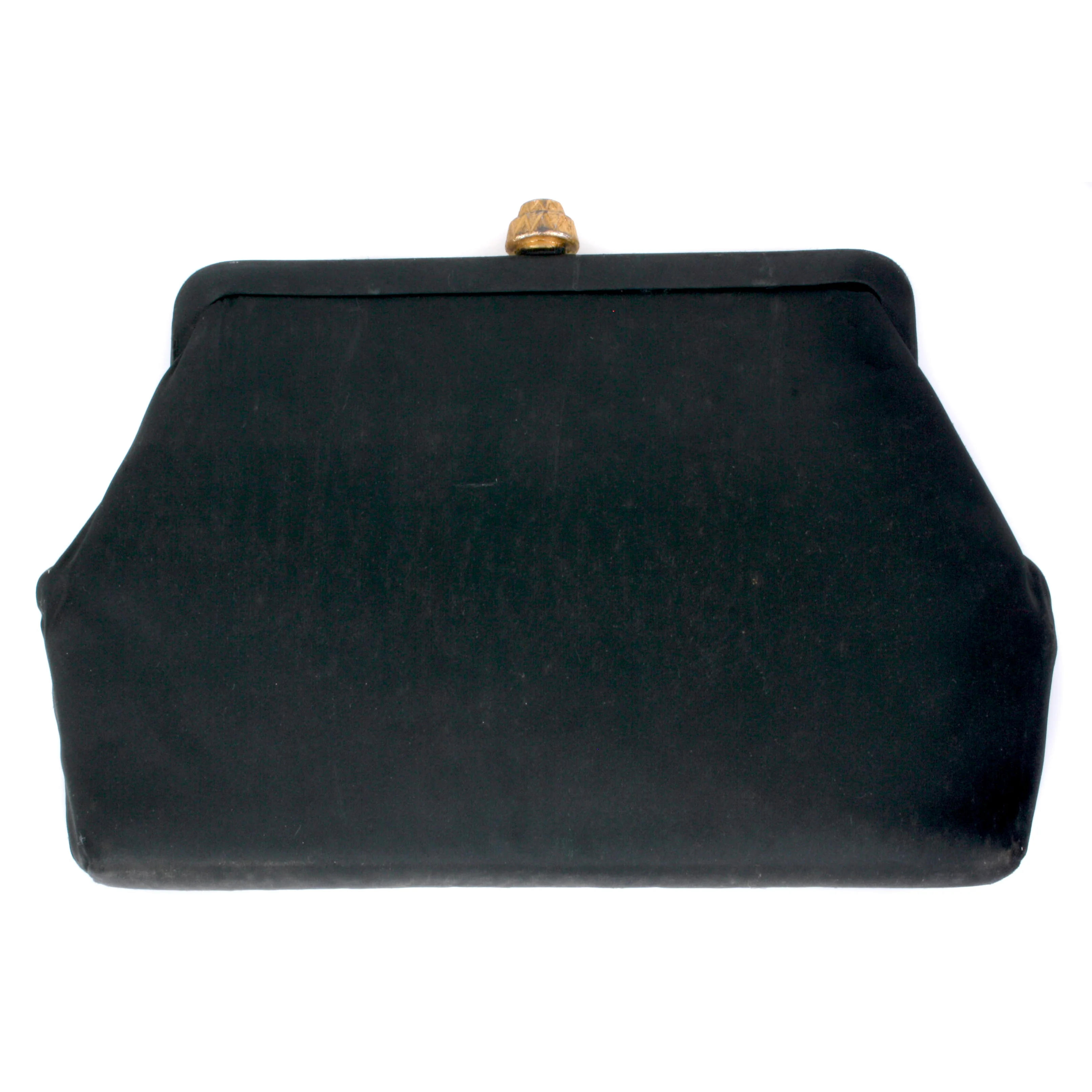 30s/40s Black Clutch Evening Bag Purse Pin Up Wwii by  Mutterperl - Image 5