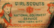 30s/40s Official Gsa Dress With Badges On Sleeve By Girl Scouts of America - Image 6