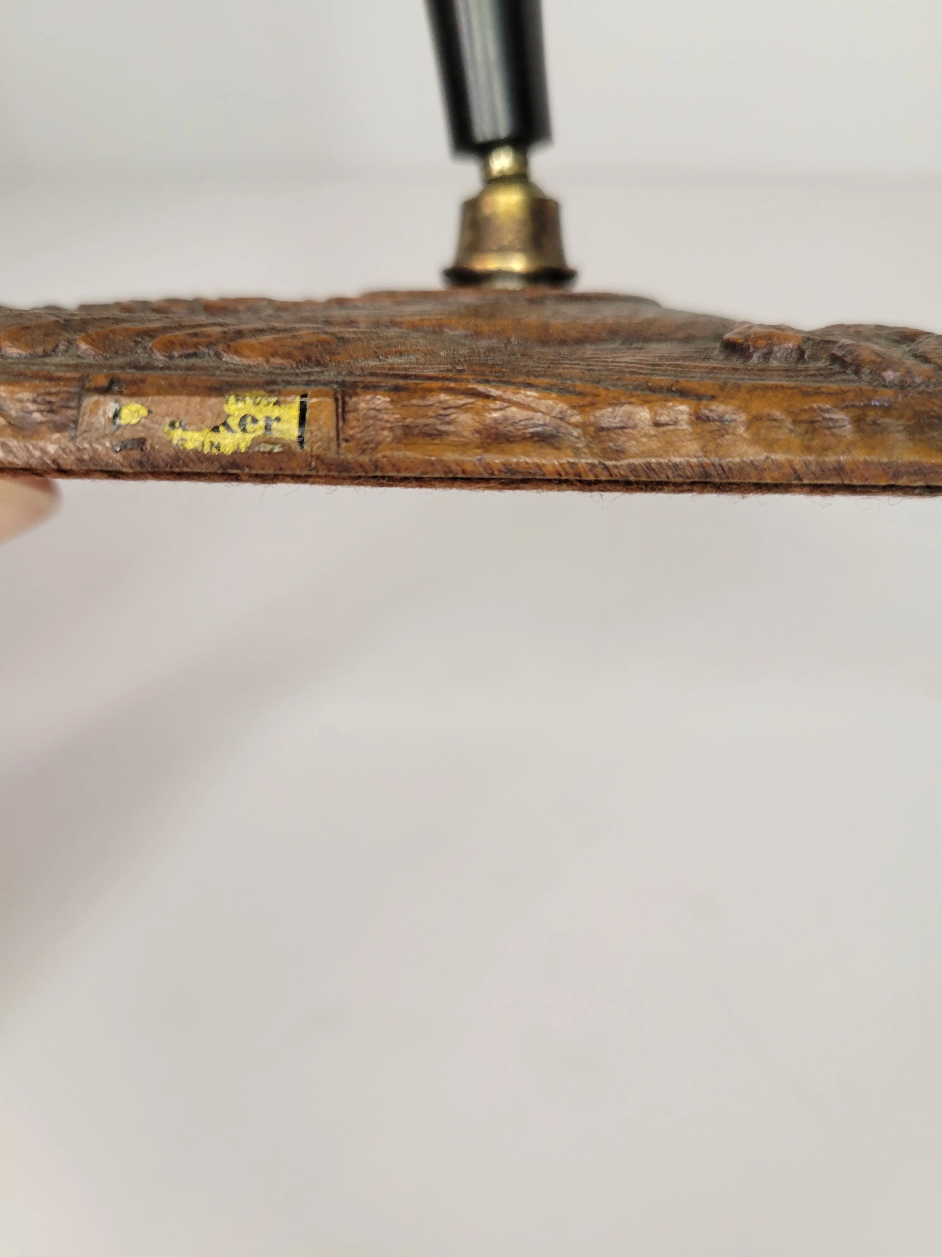 30s/40s Parker Pen Holder Pressed Wood With Fish Design By Parker Pen - Image 7