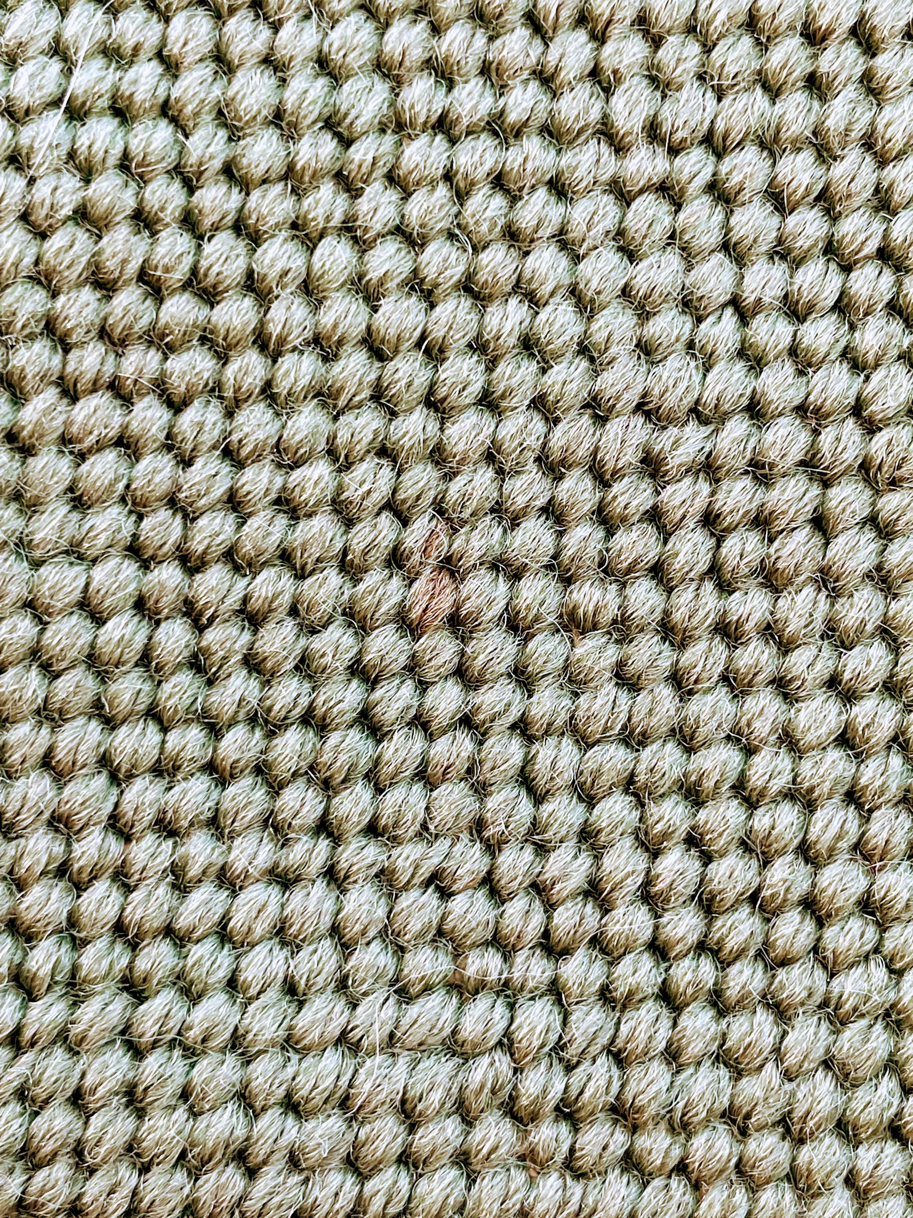 30s Green Wool Needlepoint Chair Cushion Cover Roses - Image 8