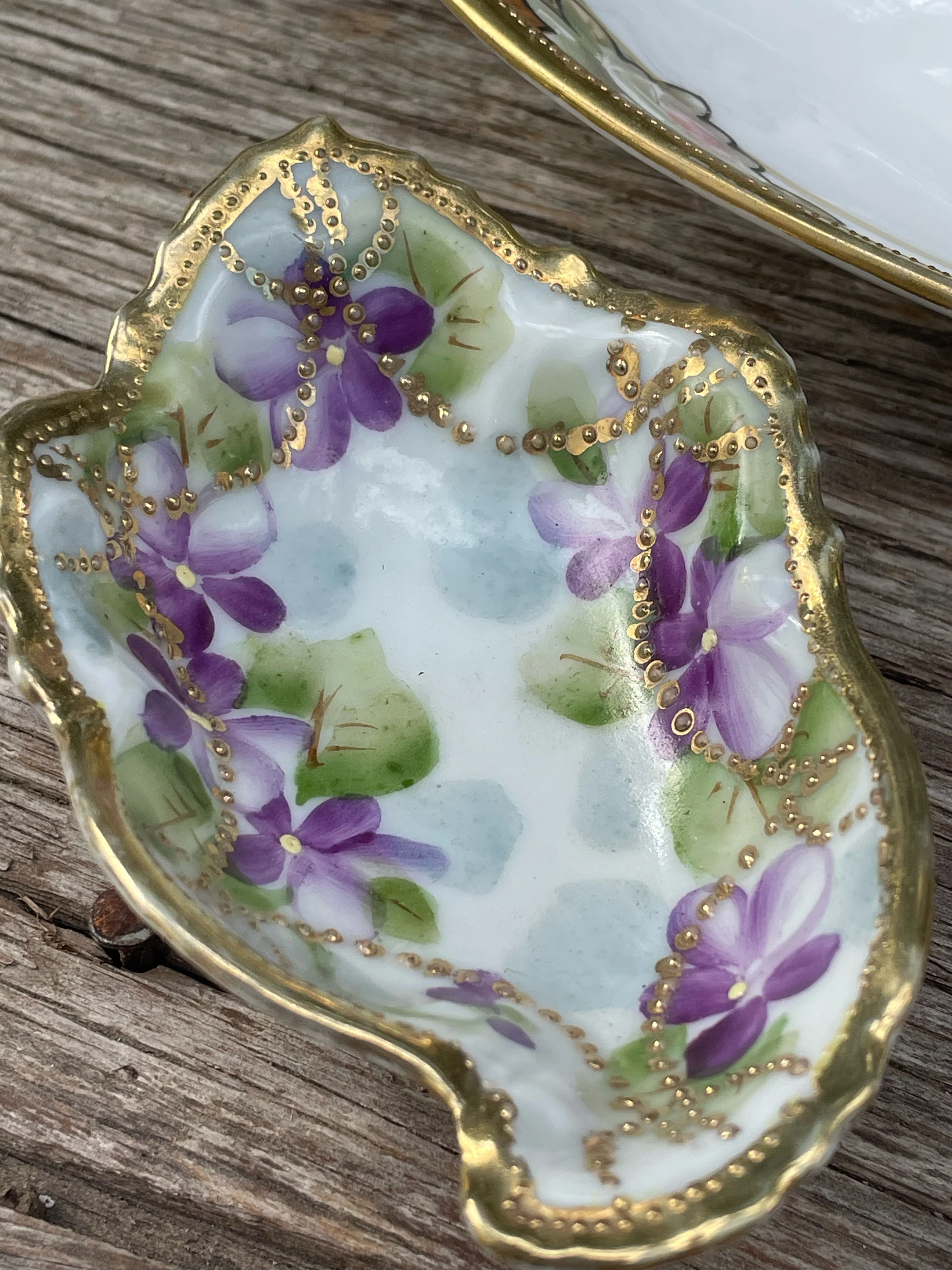 30s Hand Painted Nippon Small Dishes Butter Pats Sauce By Nippon - Image 10