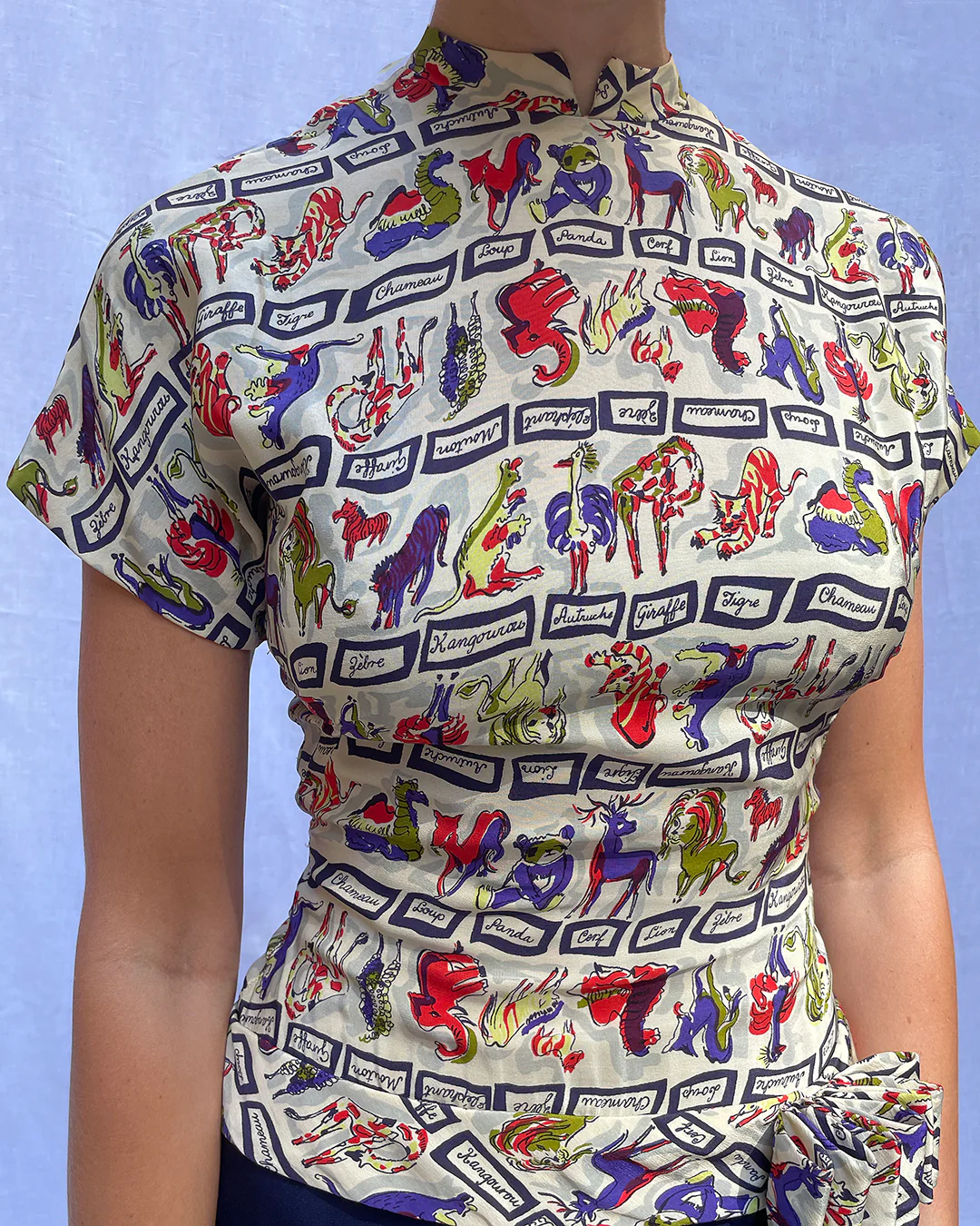 30s Rare Vintage 30s French Silk Dress | Xs-s - Image 5