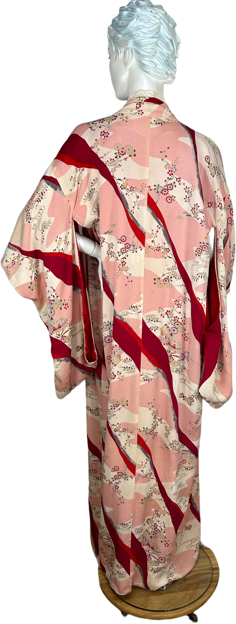 30s Silk Crepe Robe - Image 2