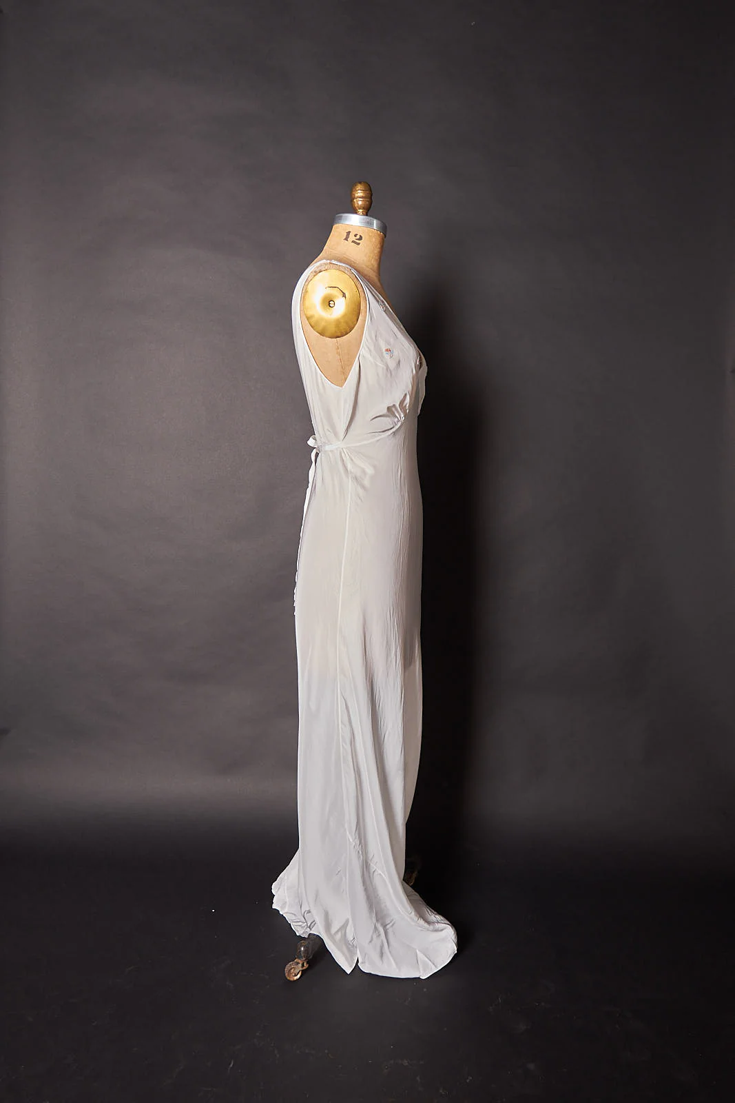 30s Vintage 40s Yolande Bias-cut Negligee Nightgown By Yolande - Image 7
