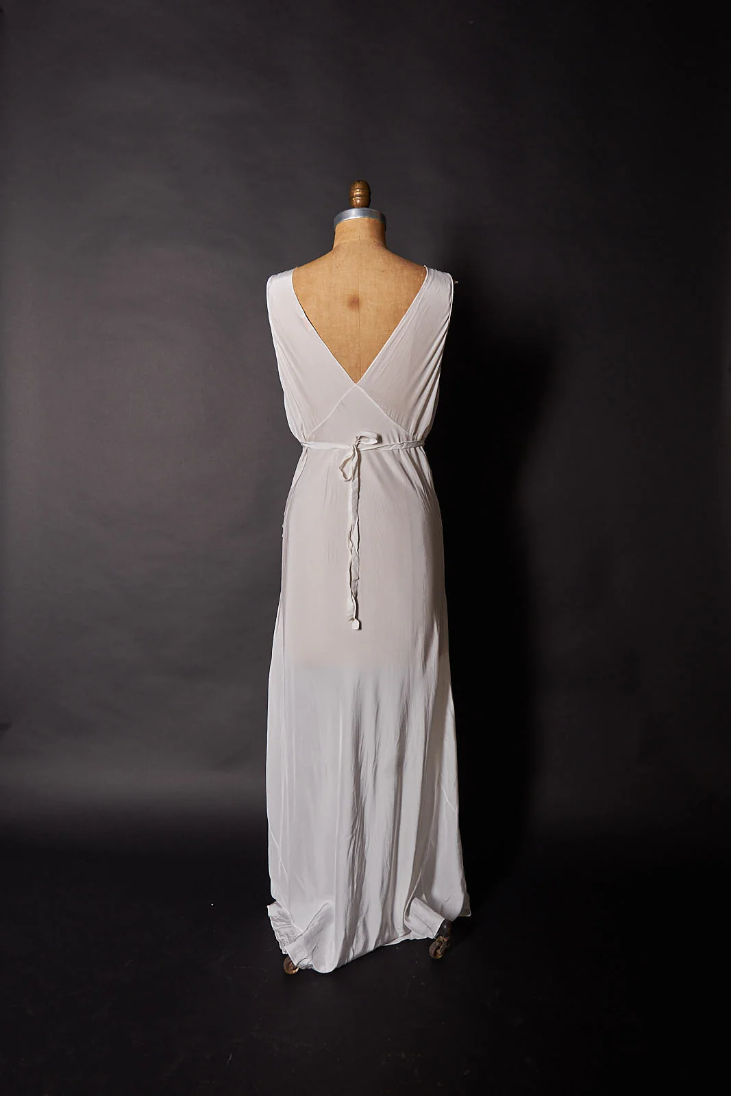 30s Vintage 40s Yolande Bias-cut Negligee Nightgown By Yolande - Image 8