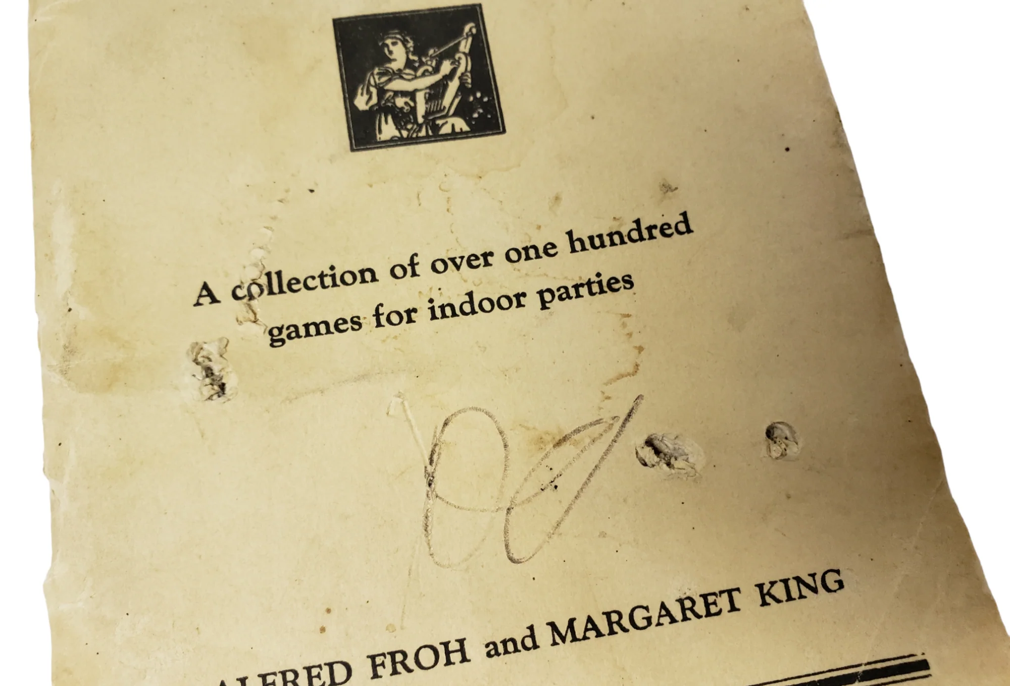40s 1943 Games For Young People Paperback - Image 4