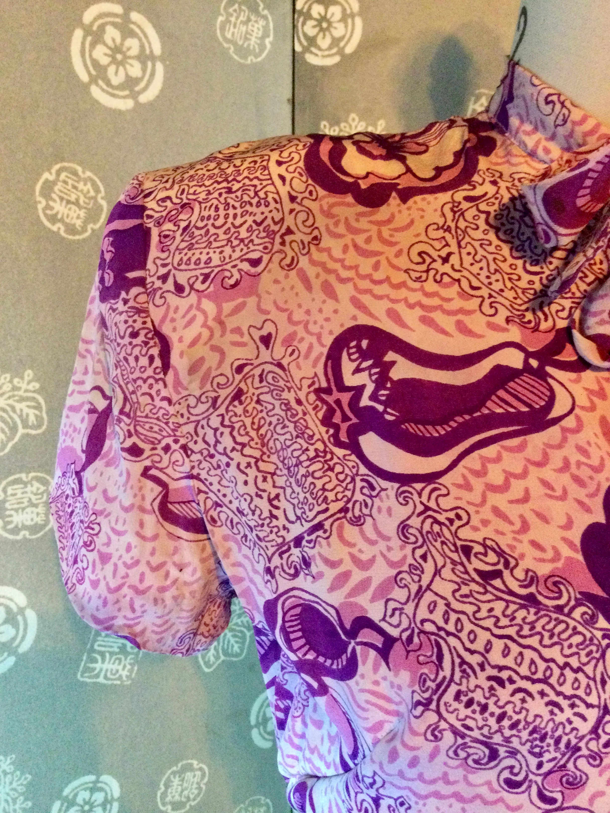 40s 40s Novelty Print Dress And Cropped Jacket Set - Image 15