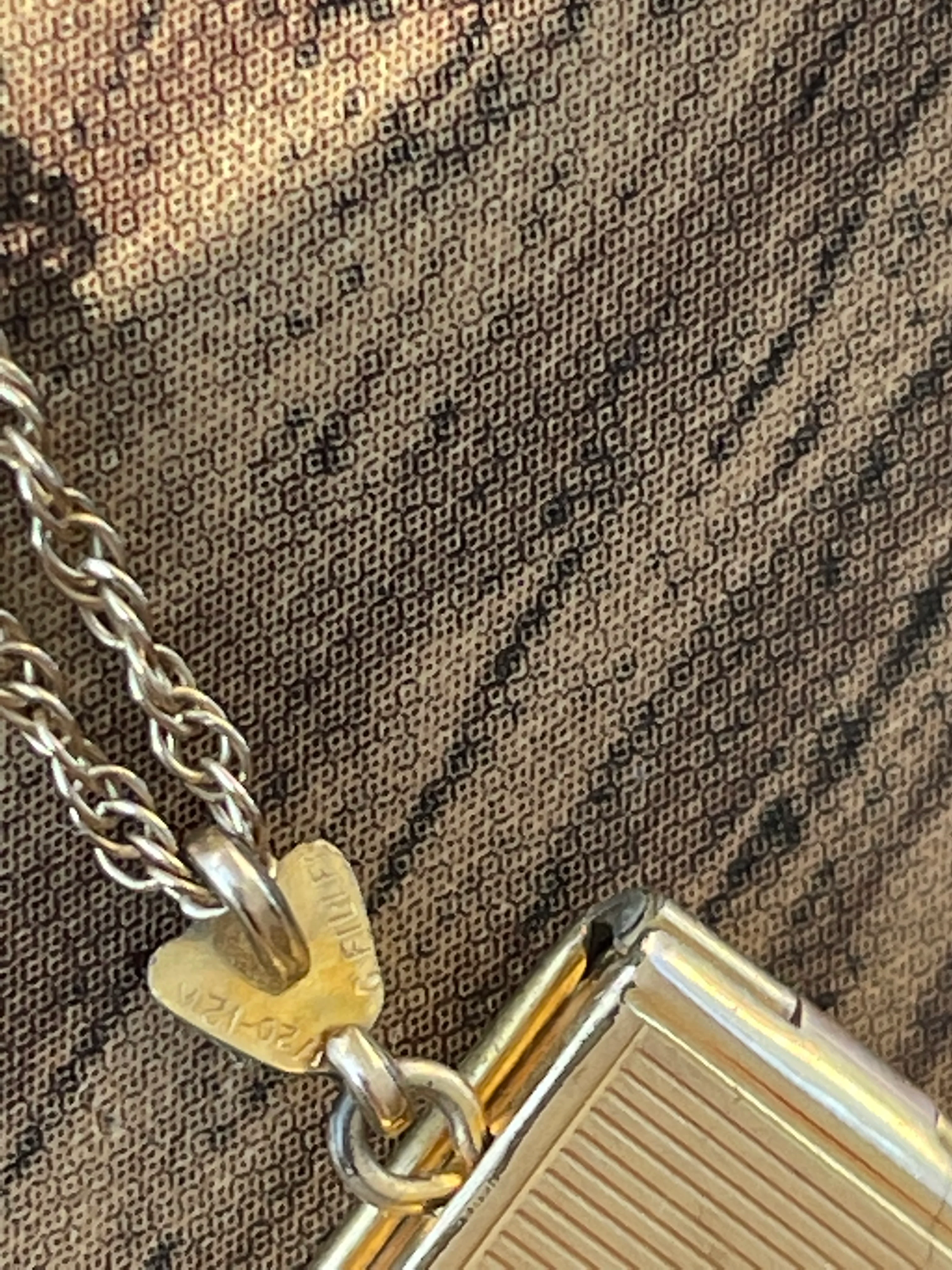 40s/50s 14k Gold Chain With Gold Filled Book Locket - Image 9