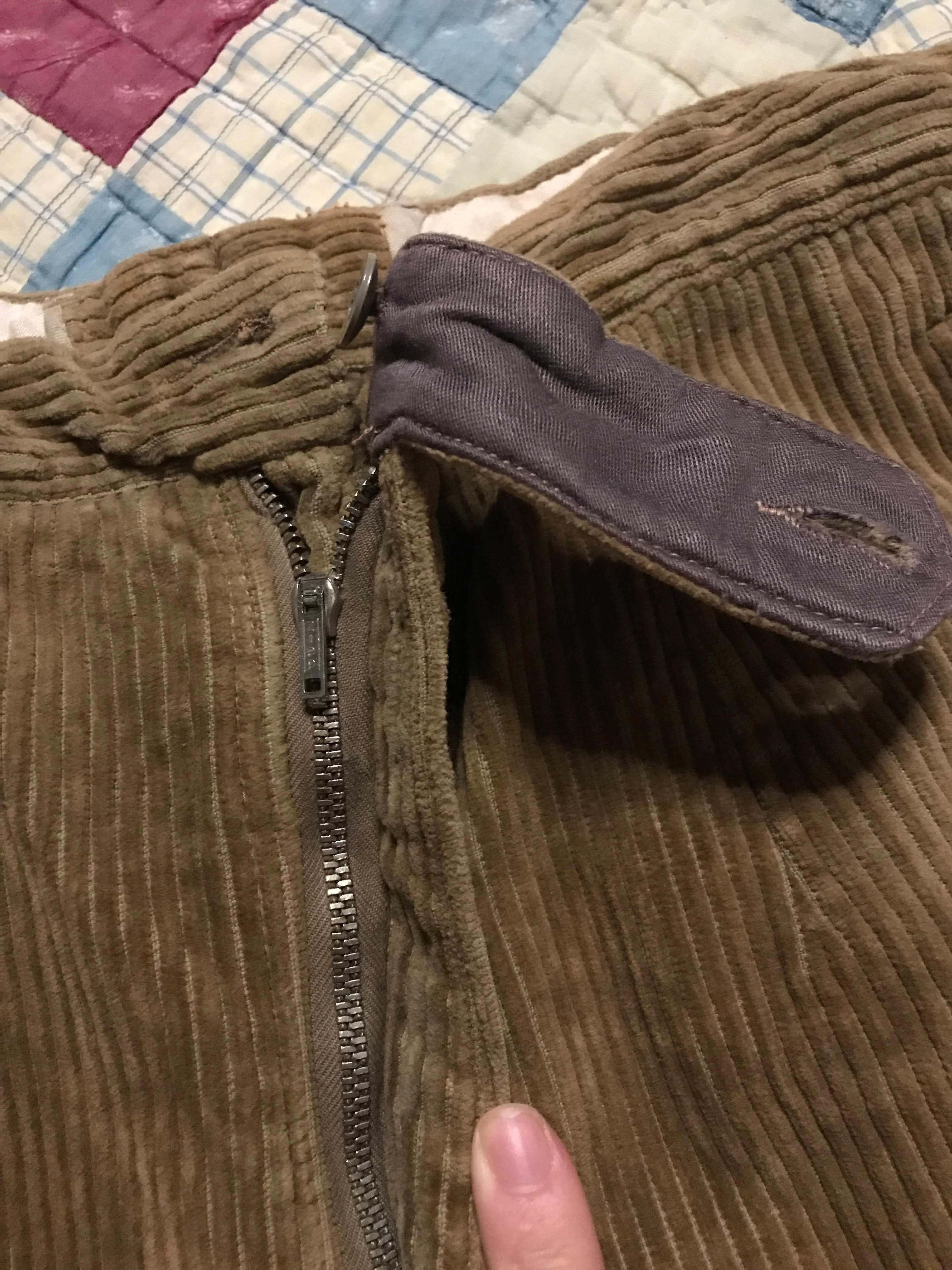 40s/50s Corduroy Bavarian Cropped Capri Alpine Ski Pants By Obermeyer - Image 5