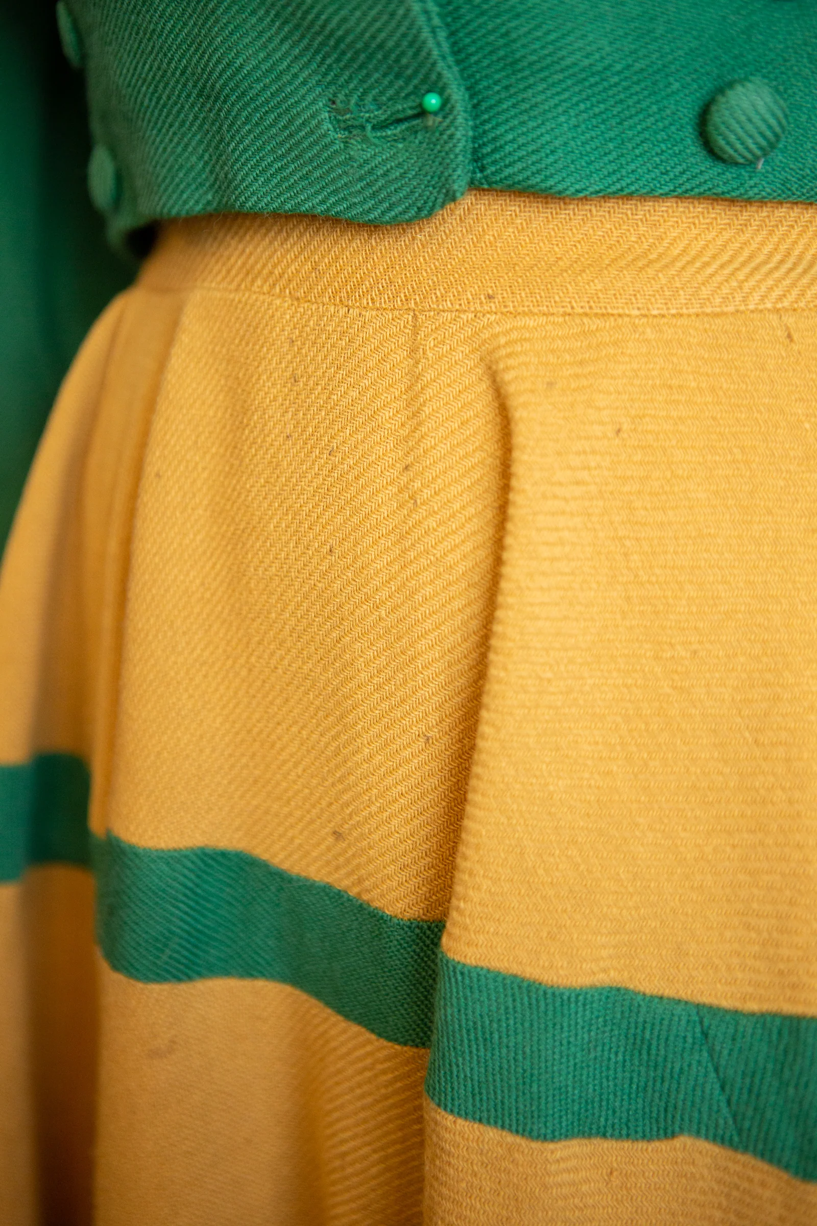 40s/50s Incredible Cheerleader Costume Handmade - Image 11