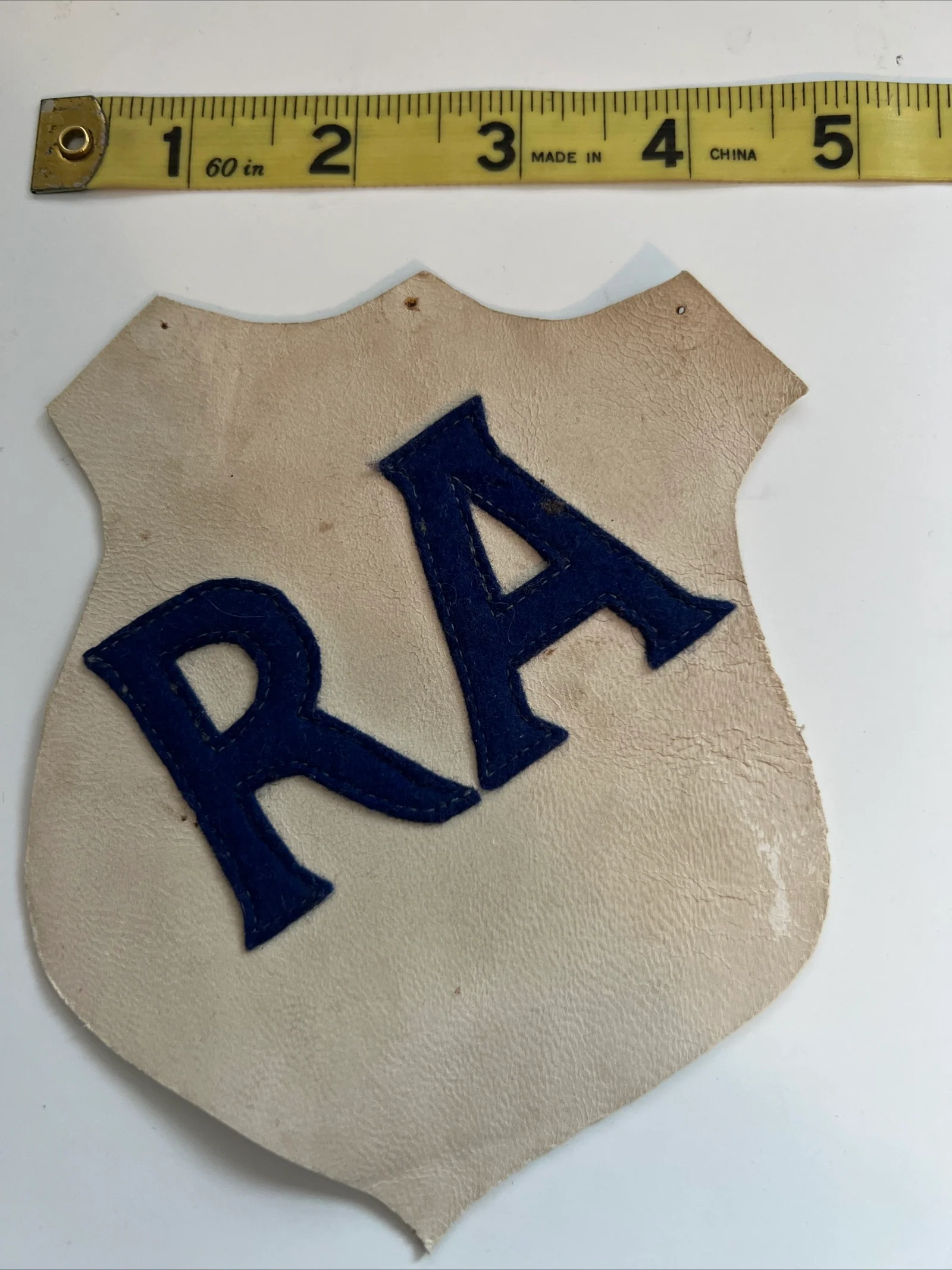 40s/50s Lettermans Patch Sheild Ra - Image 3