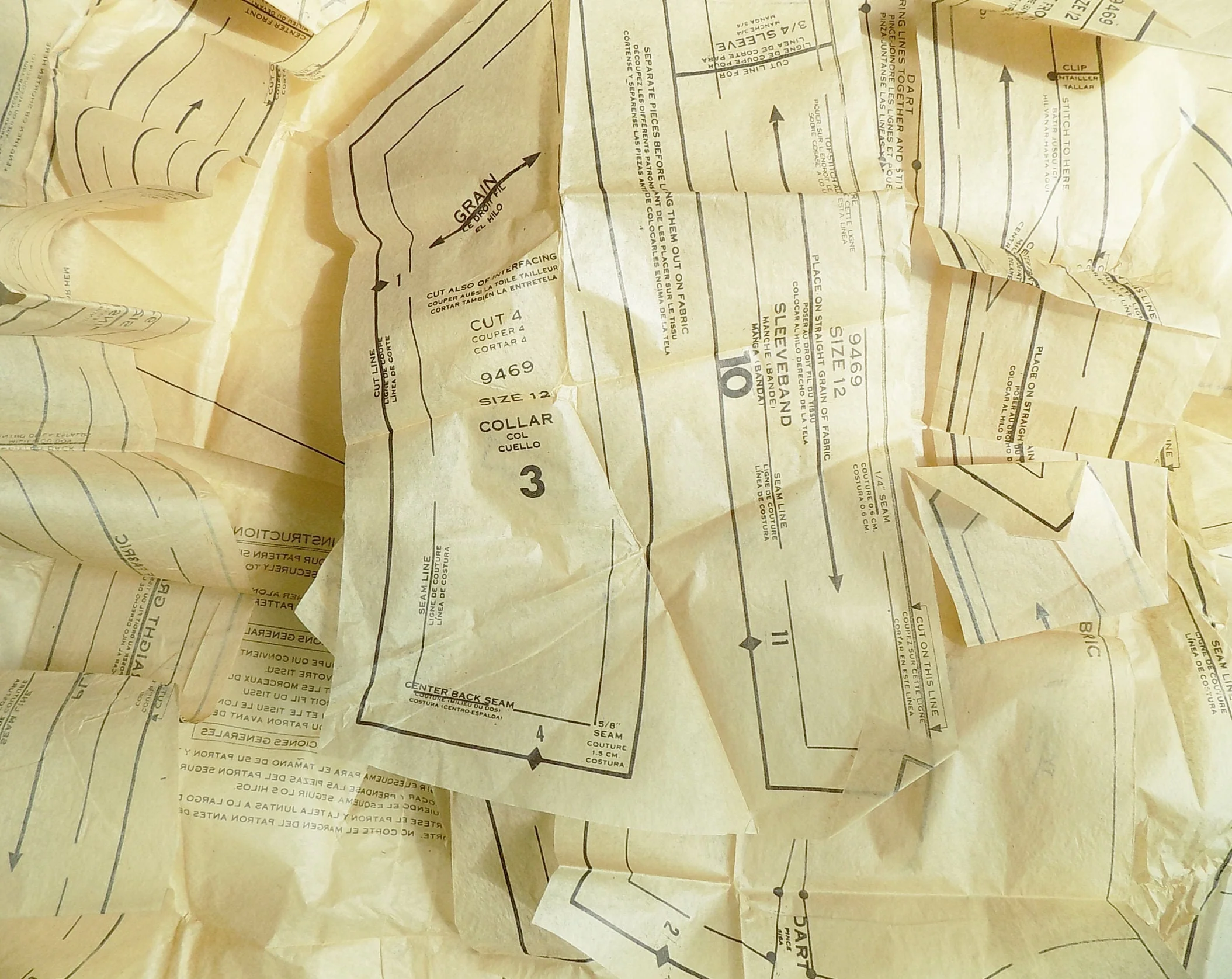40s-50s Mail Order Marian Martin Dress Pattern Complete Uncut Standard Instructions by Marian Martin - Image 5