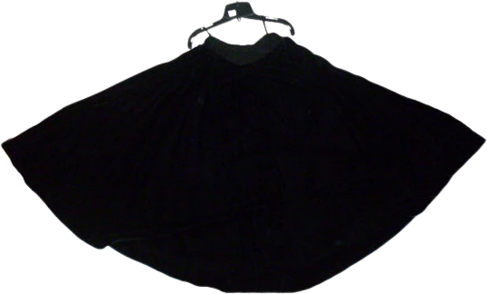40s- 50s Velvet Black Circle Skirt and Matching Velvet Bolero Jacket by Lilly Diamond Of California