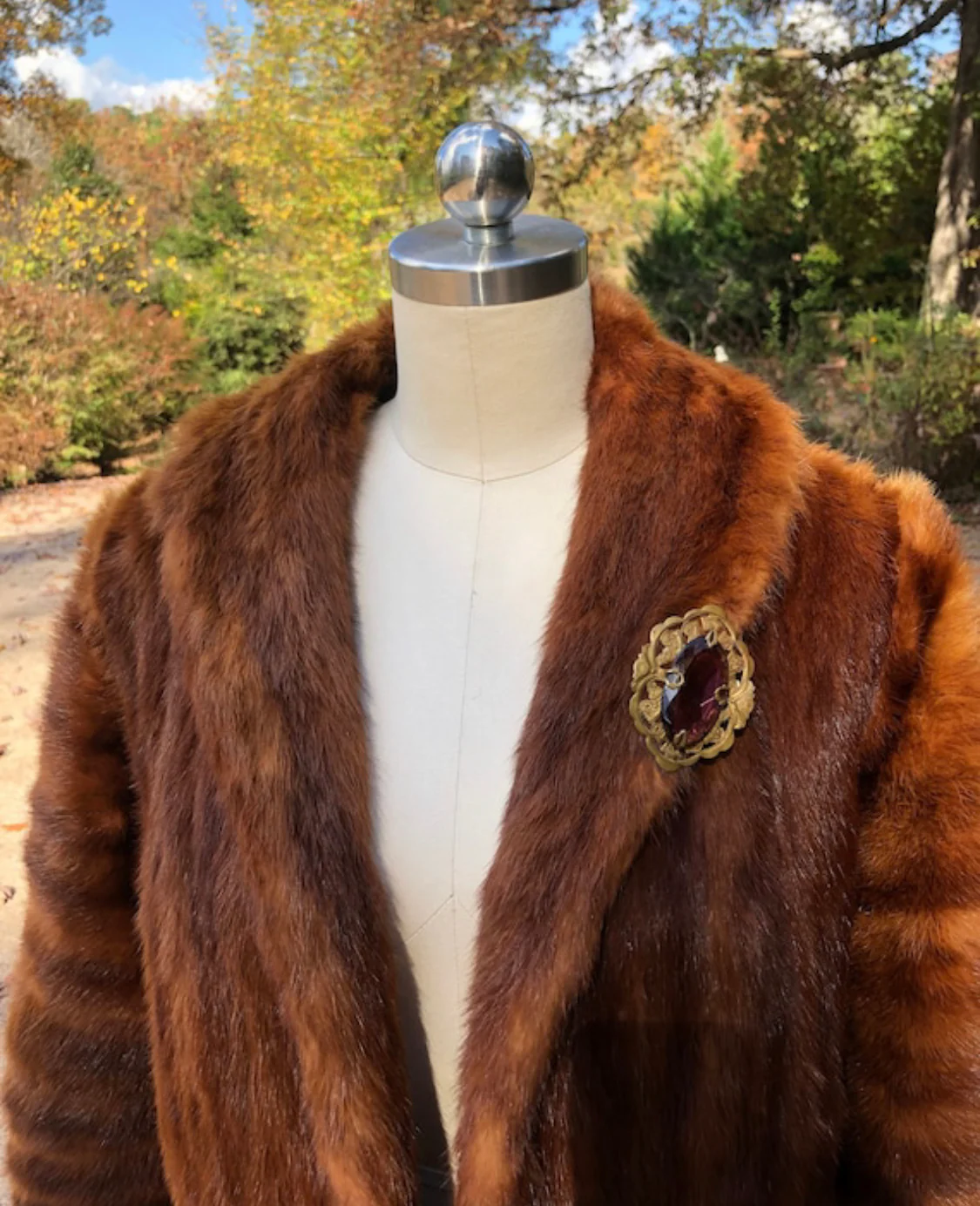40s China Red Mink A. I. Lipsey Inc. - Image 3