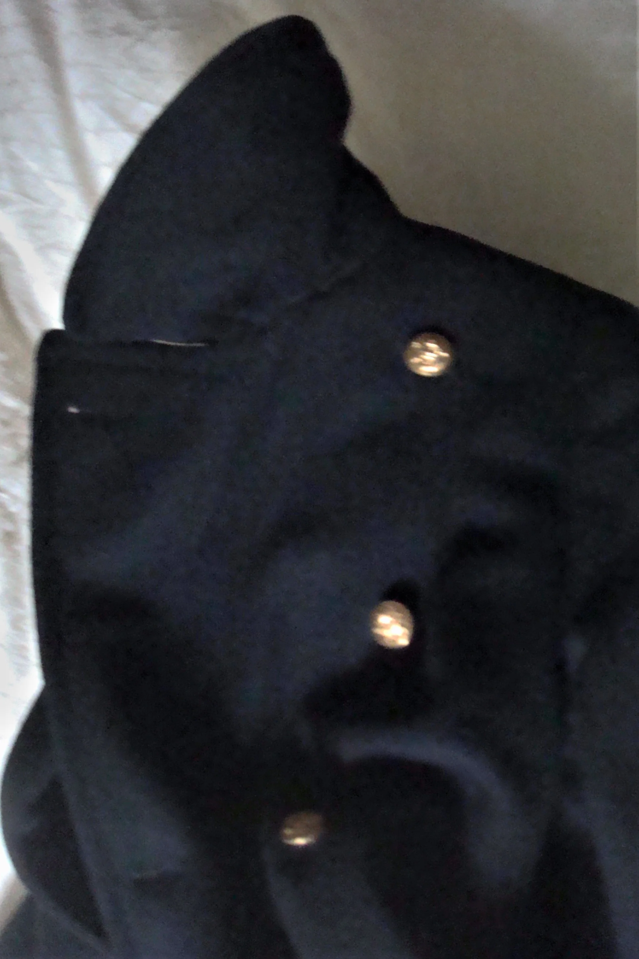 40s Full-length Canadian Navy Officer Military Coat - Image 3