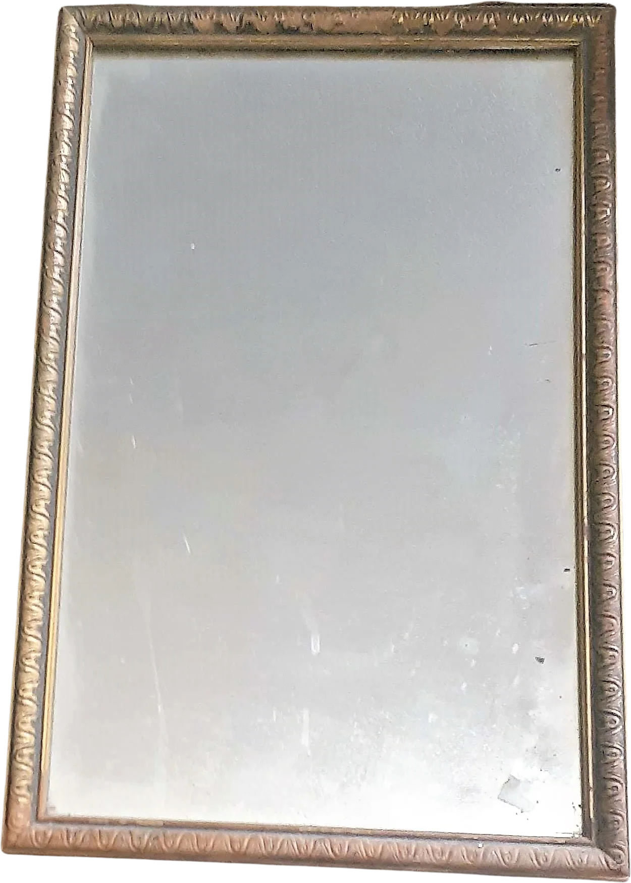 40s Hand Carved Vintage Wood Framed Wall Mirror By Antique Carved Wood Frame Mirror