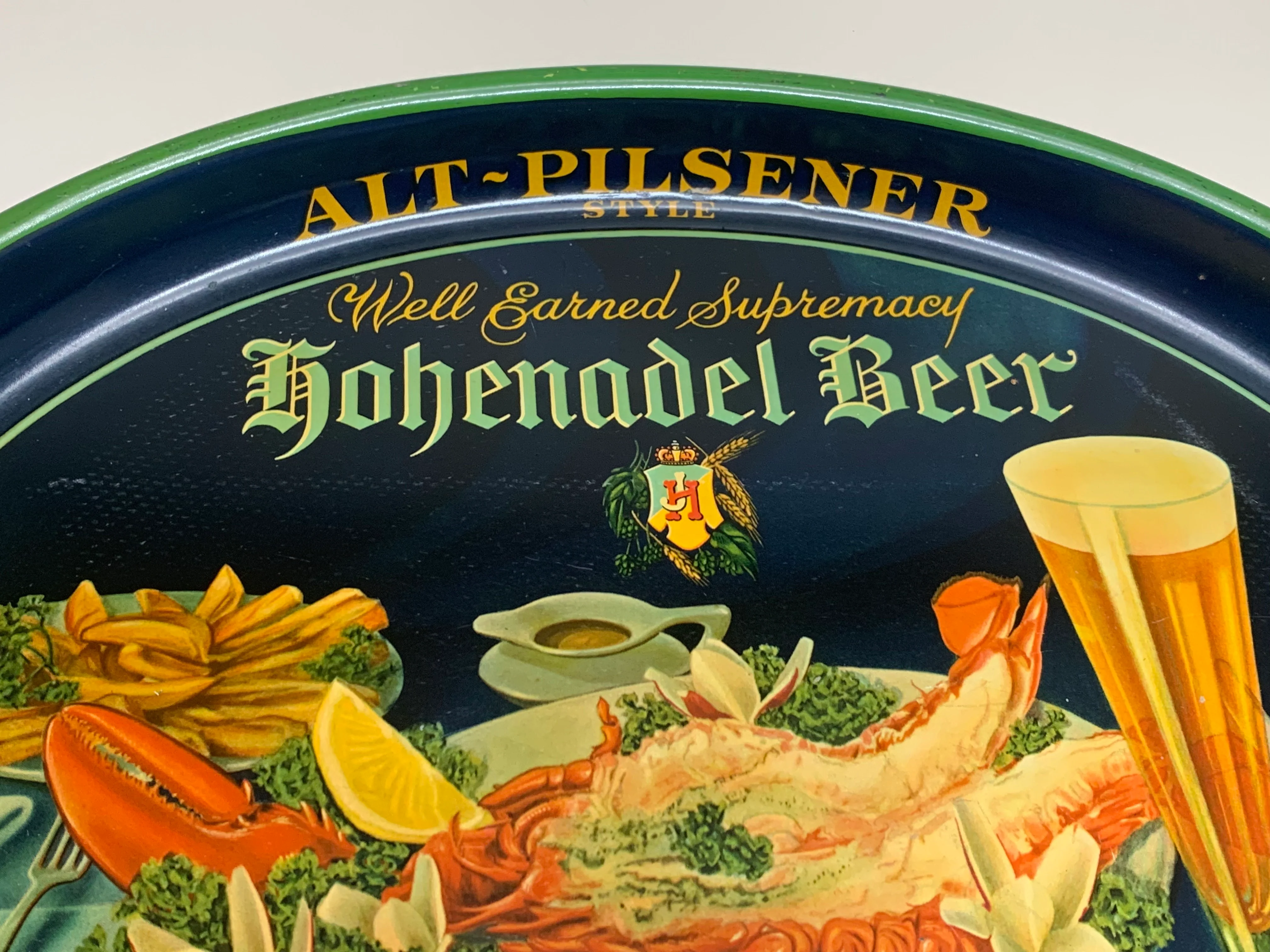 40s Hohenadel Beer Tray Indian Queen Ale Alt-pilsener By Hohenadel - Image 7