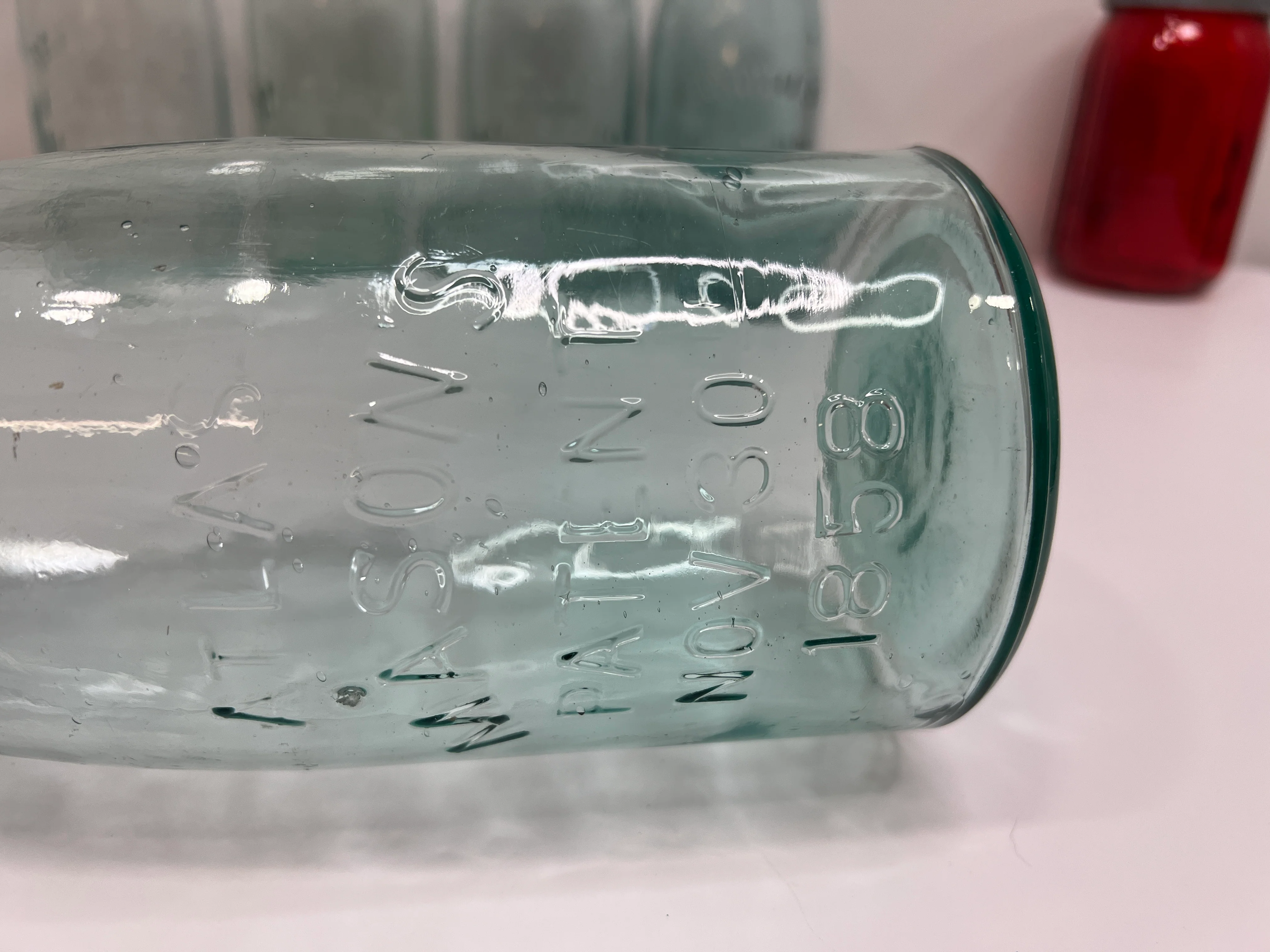 40s Lot Of Glass Atlas Mason Canning Jars W Lids By Atlas - Image 5