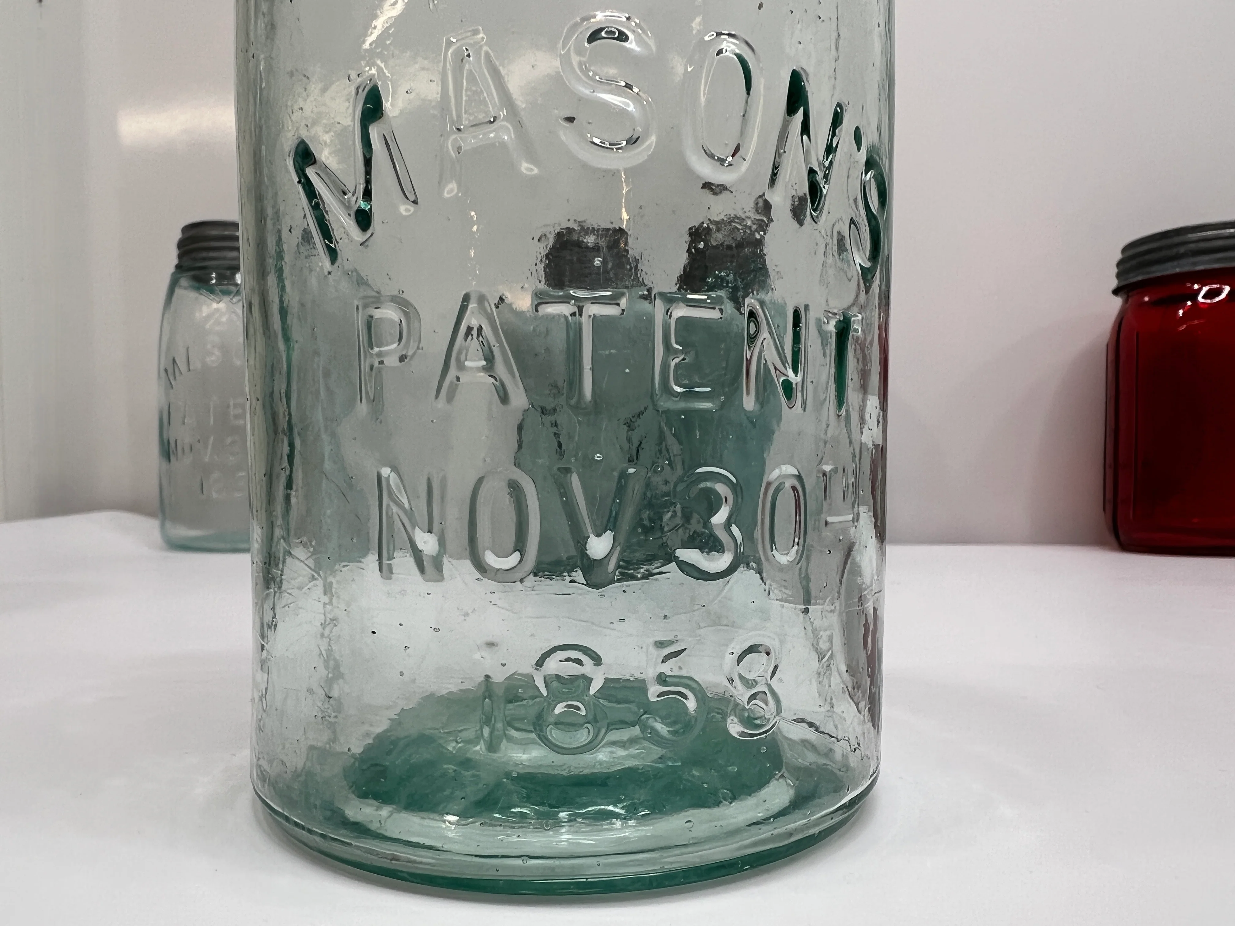 40s Lot Of Glass Atlas Mason Canning Jars W Lids By Atlas - Image 6