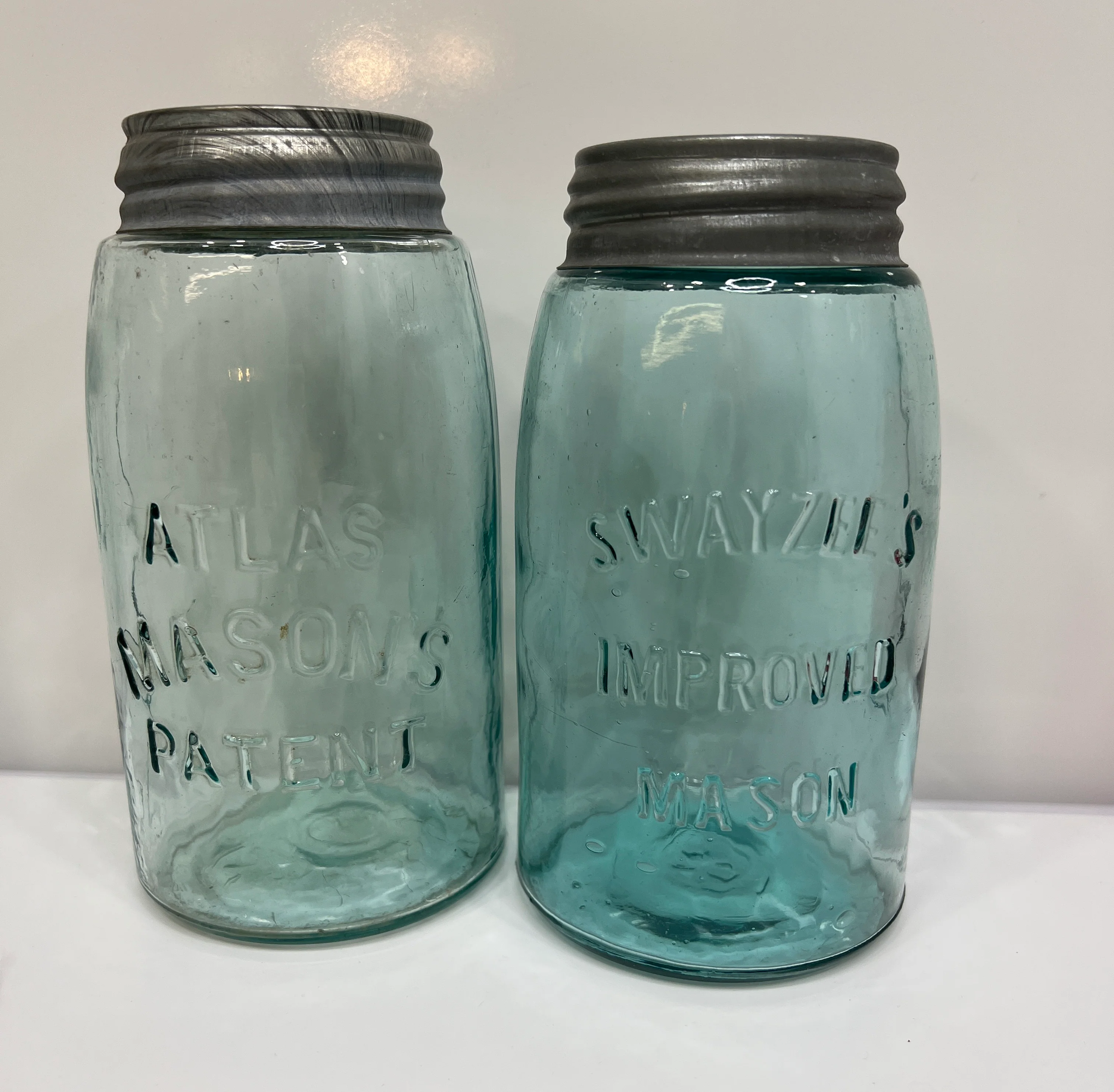 40s Lot Of Glass Atlas Mason Canning Jars W Lids By Atlas - Image 7
