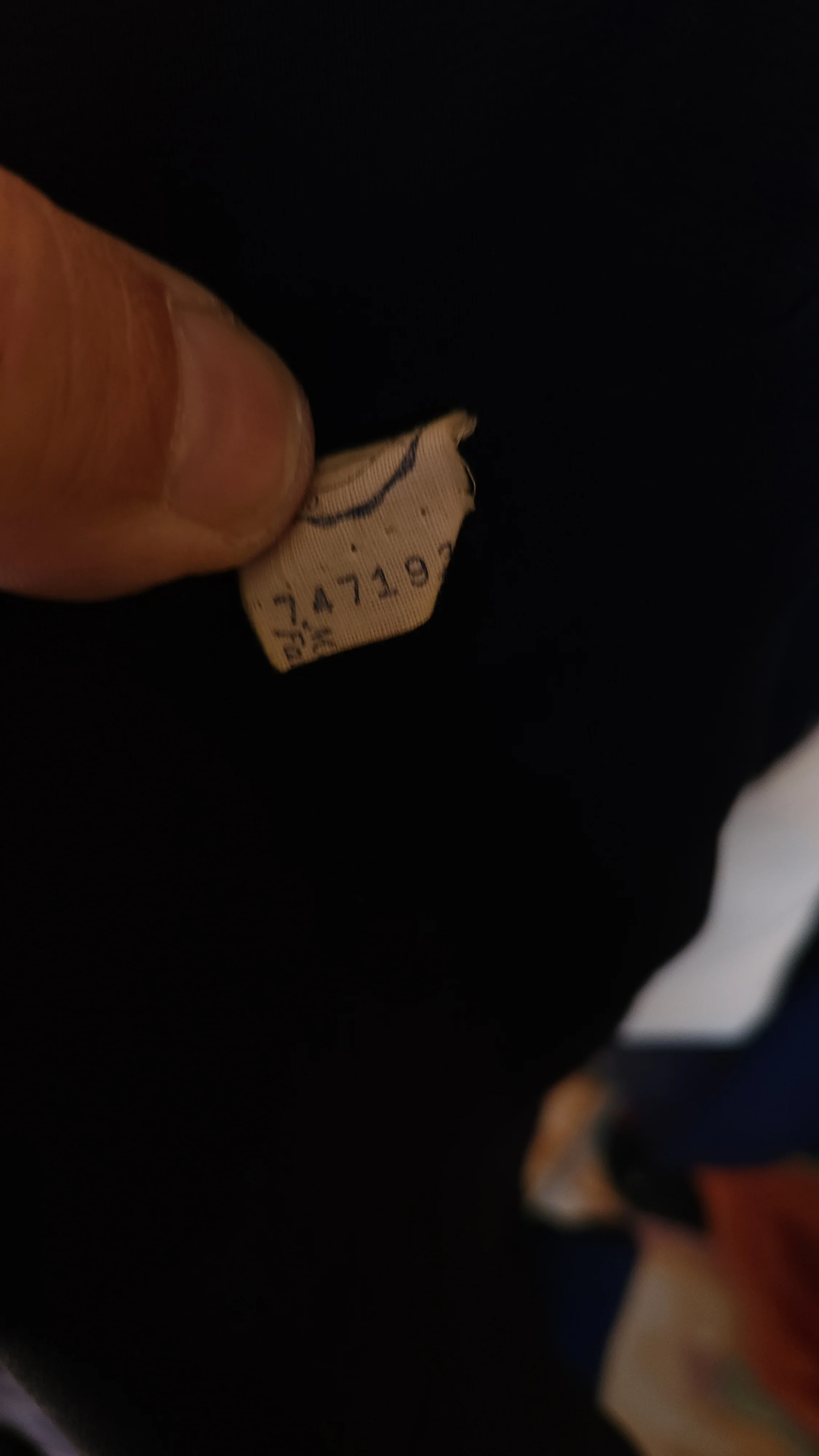 40s Navy Blue And White Detailed Skirt Suit By Charlottes Glendale California - Image 10