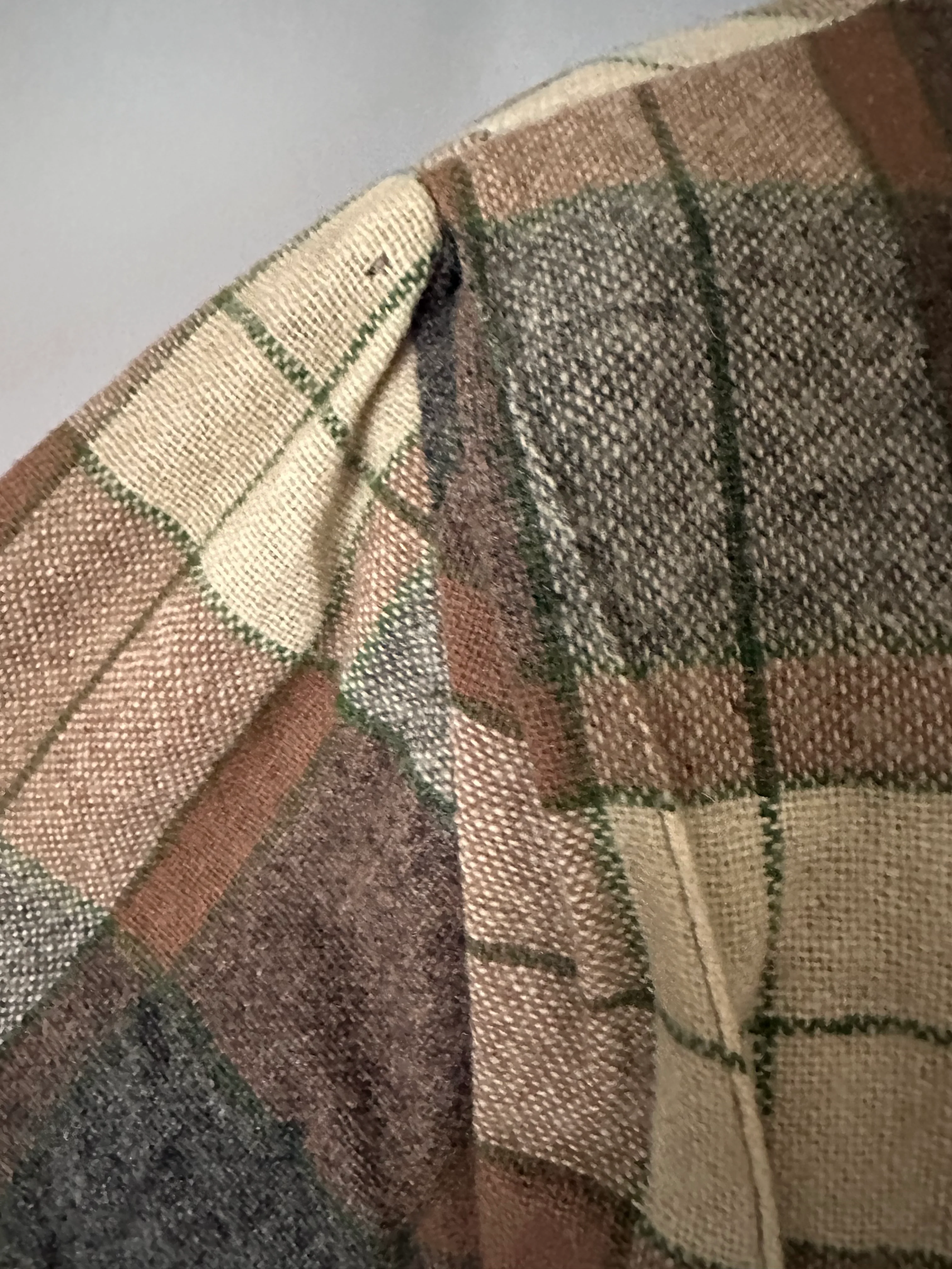 40s Plaid Shirt And Skirt Set By Chippewa - Image 7