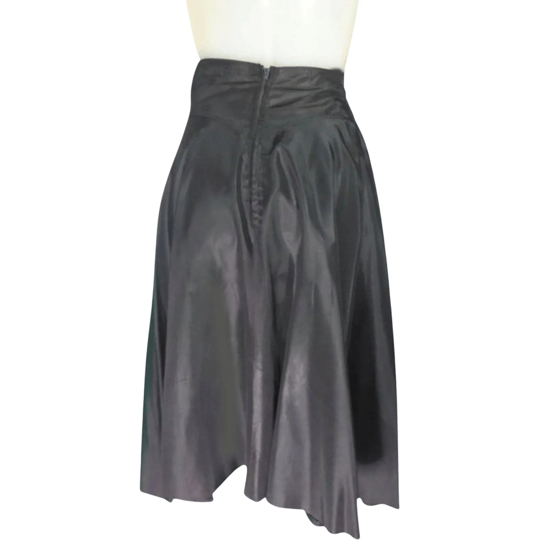 40s Taffeta Skirt High And Wide Waist, Swing Dancing - Image 2