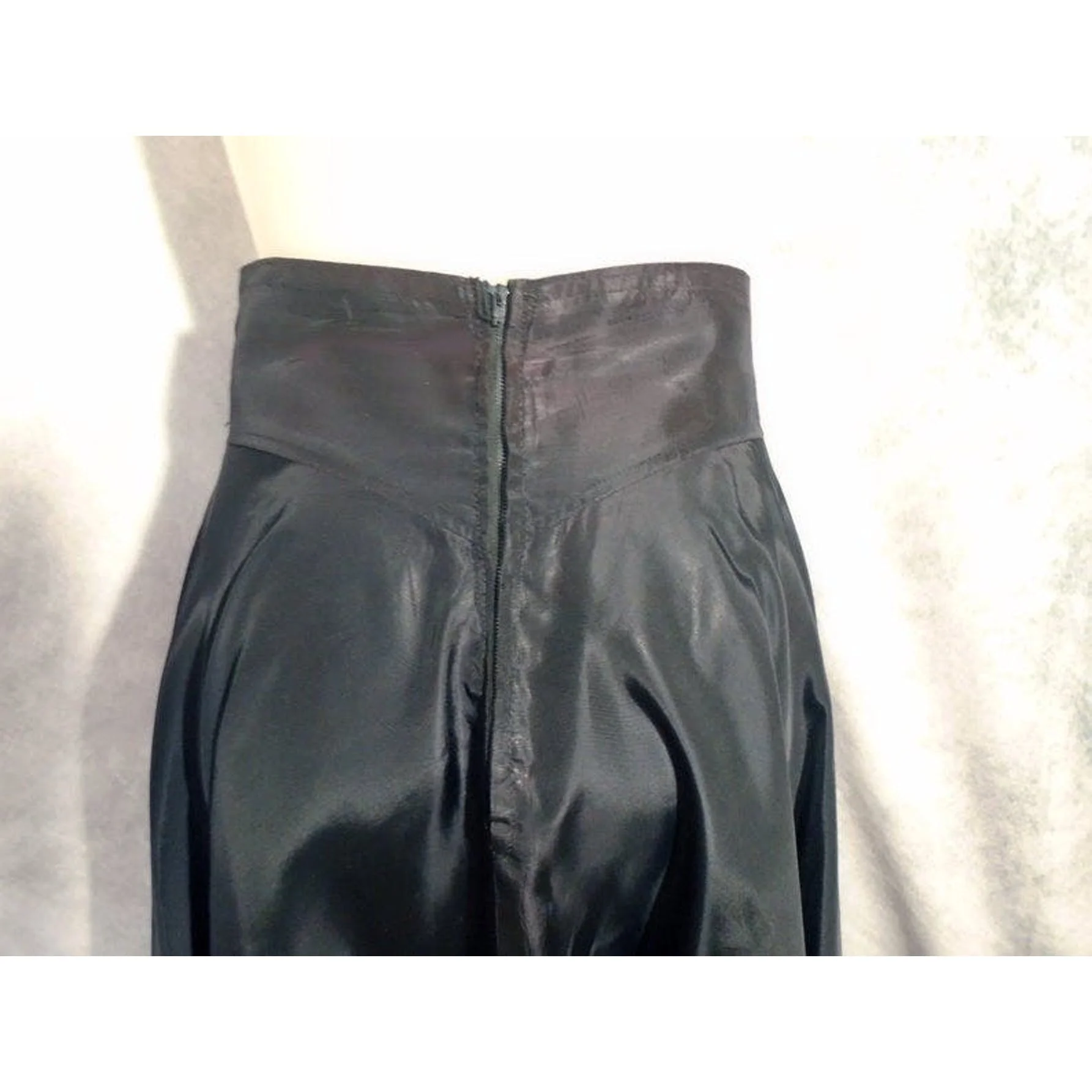 40s Taffeta Skirt High And Wide Waist, Swing Dancing - Image 6