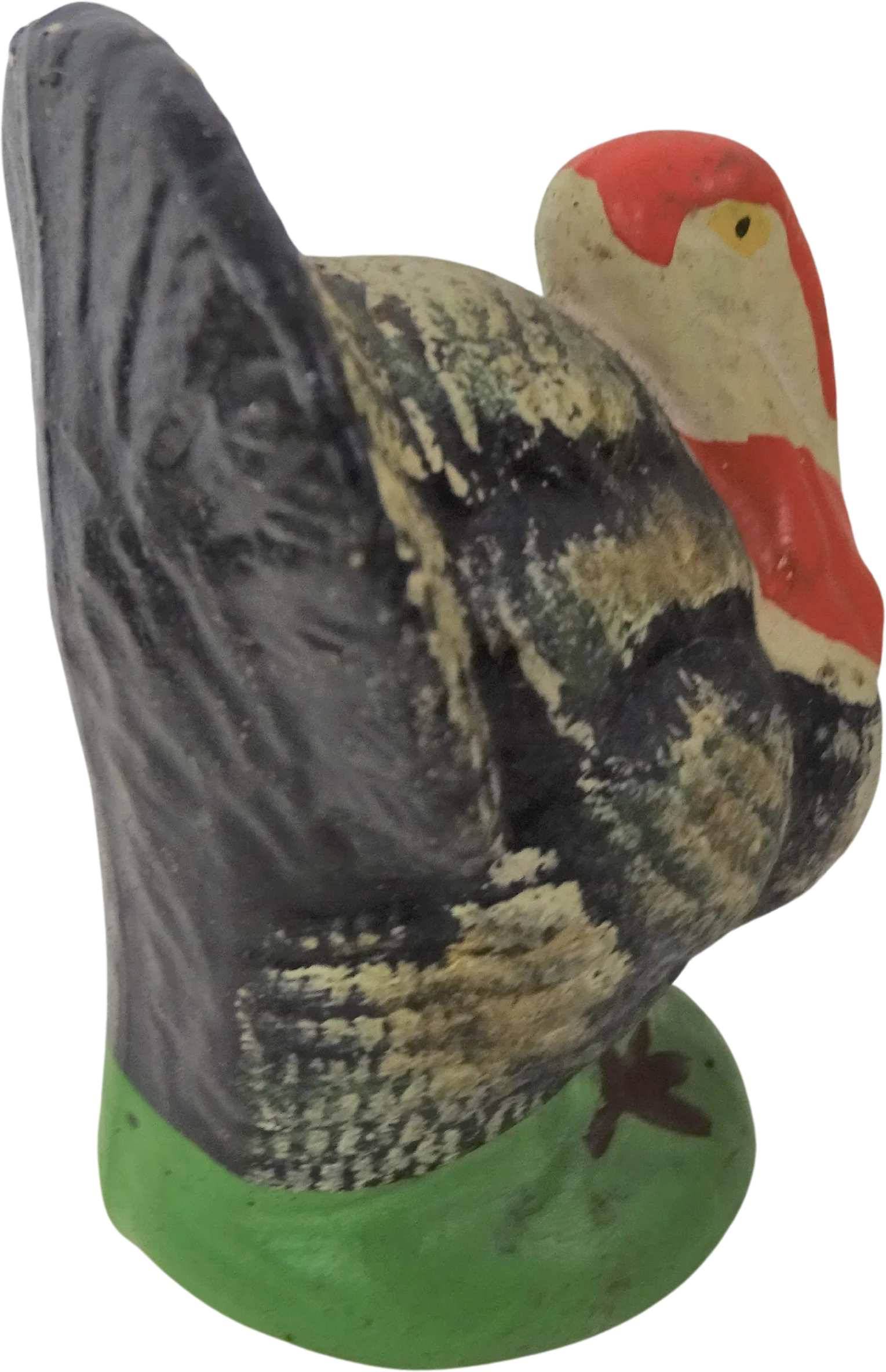 40s Vintage Ceramic Thanksgiving Small Turkey Figurine - Image 2