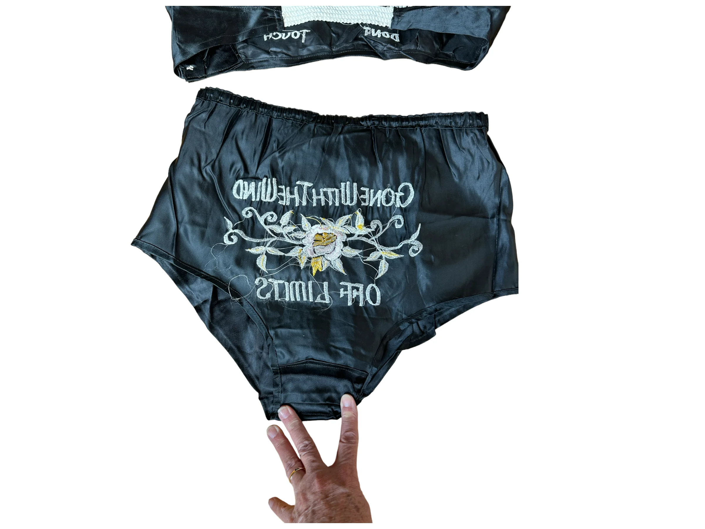 40s Ww2 Sweetheart Souvenir Gift Novelty Bra Panties - Image 5