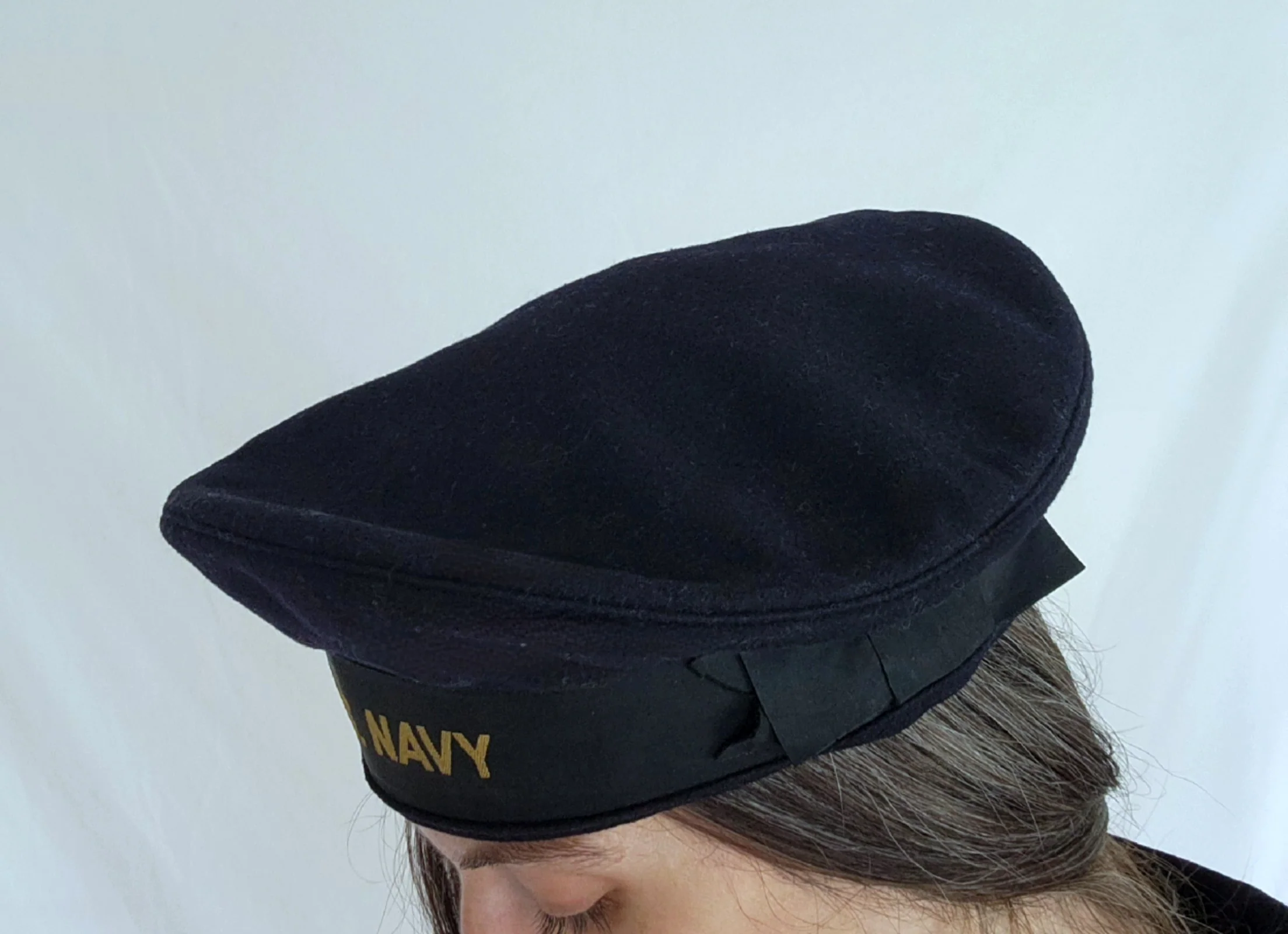 40s Wwii Navy Military Uniform Sailor Shirt/hat Set - Image 6