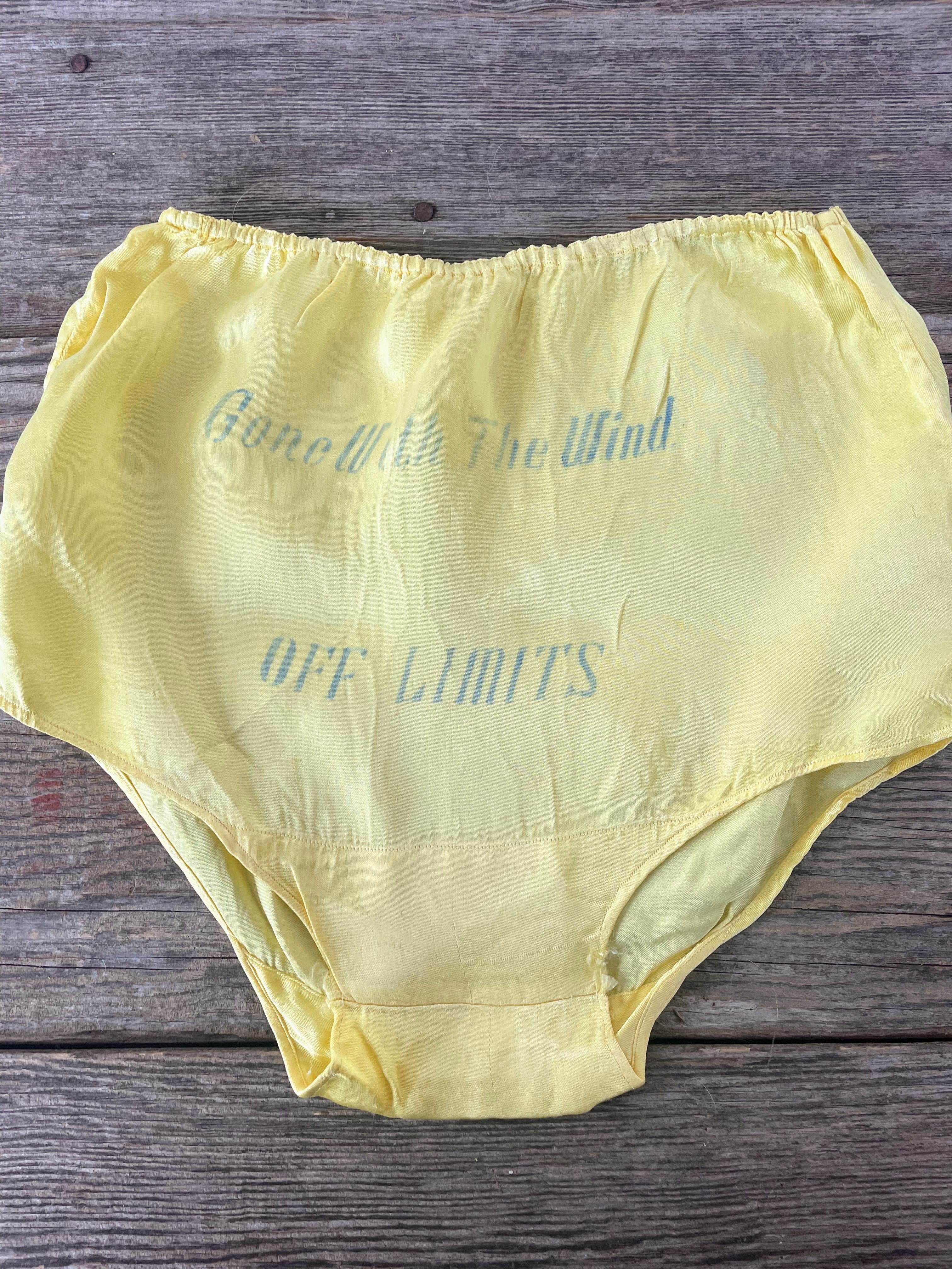 40s Wwii Sweetheart Novelty Panties Gone With The Wind - Image 6