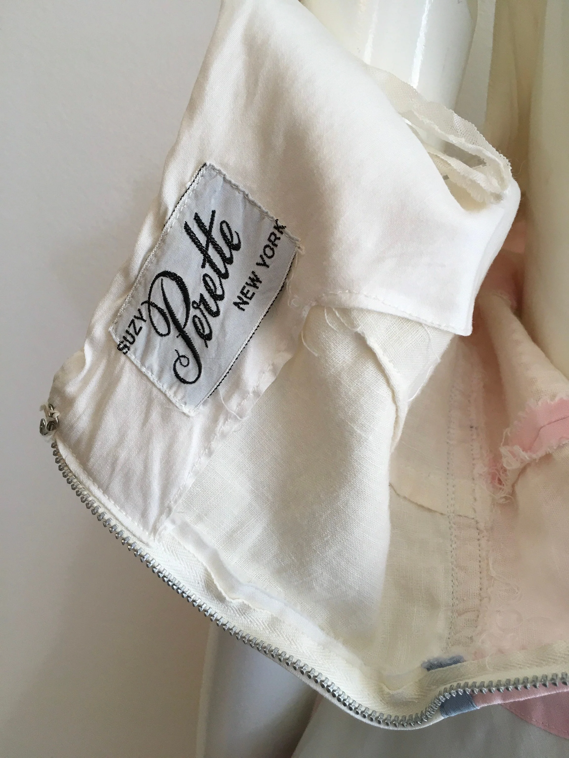 50’s Pastel Bow Party Dress by Suzy Perette - Image 9