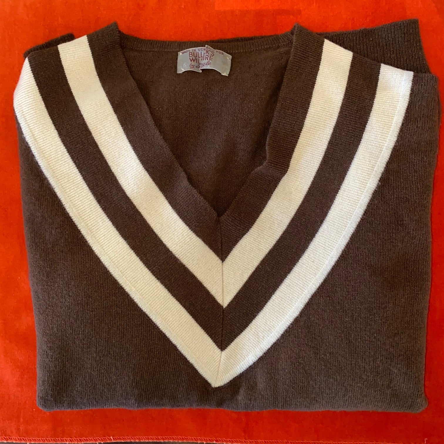 50s 100% Pure Cashmere Sweater Made In Scotland Jumper By Pringle - Image 15