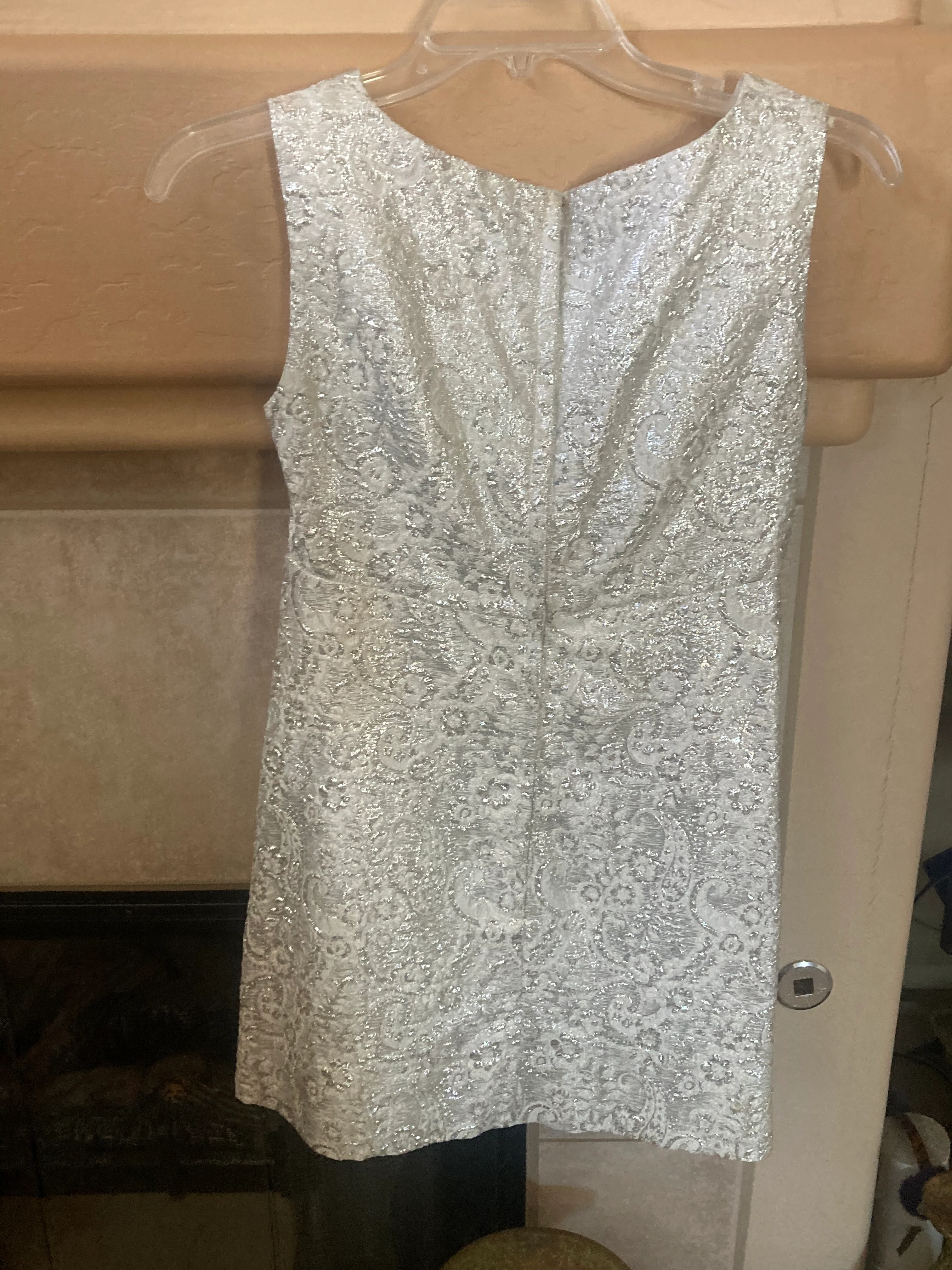 50s Wintery Cocktail Dress And Jacket - Image 10