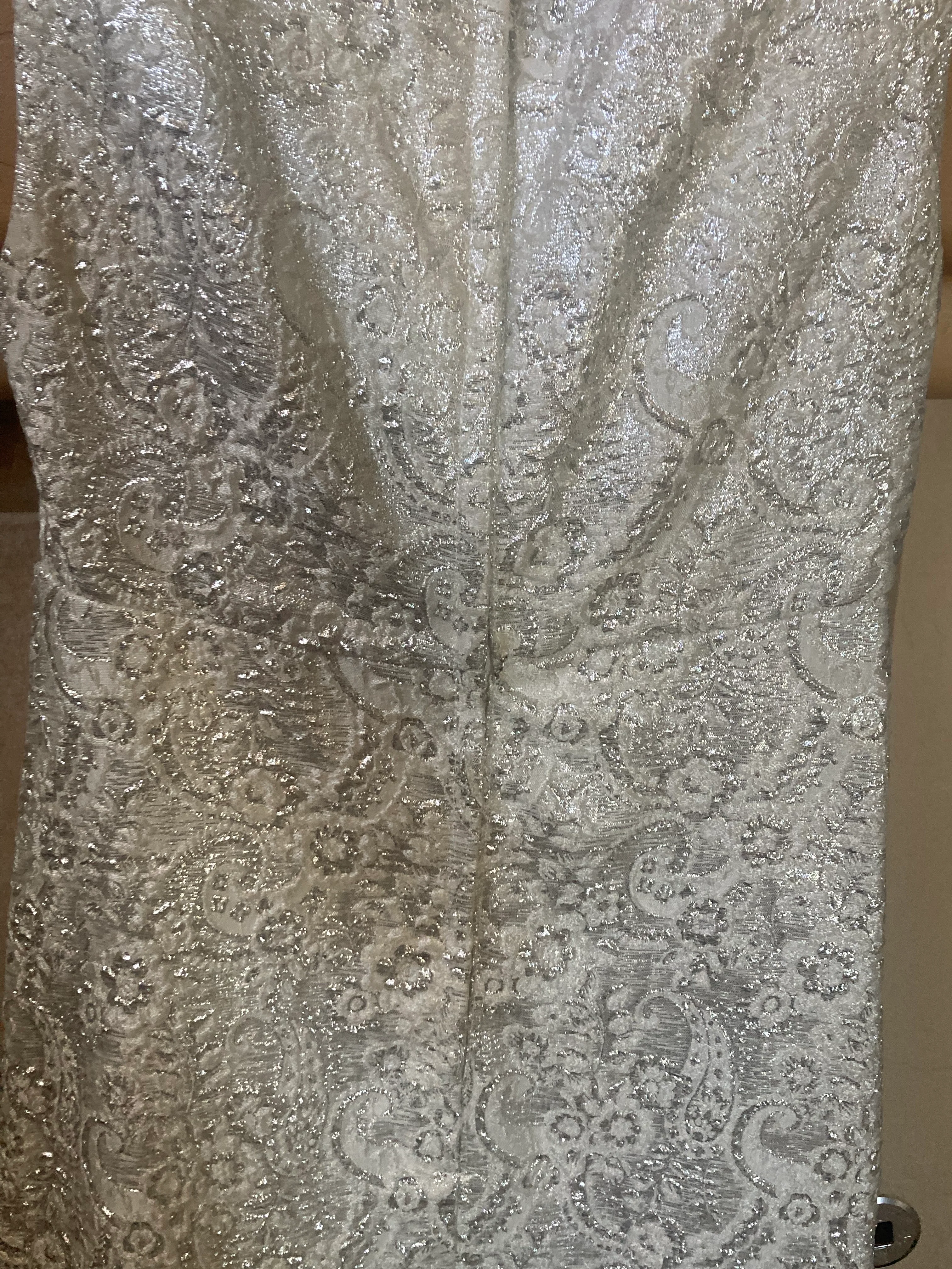 50s Wintery Cocktail Dress And Jacket - Image 11