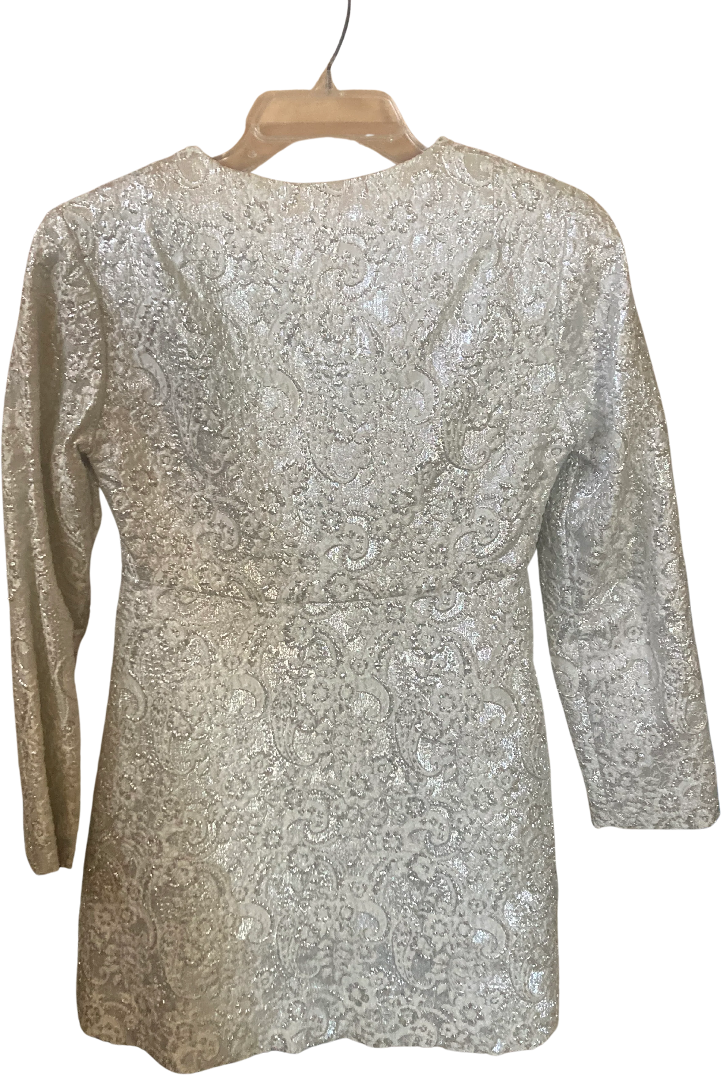 50s Wintery Cocktail Dress And Jacket - Image 2