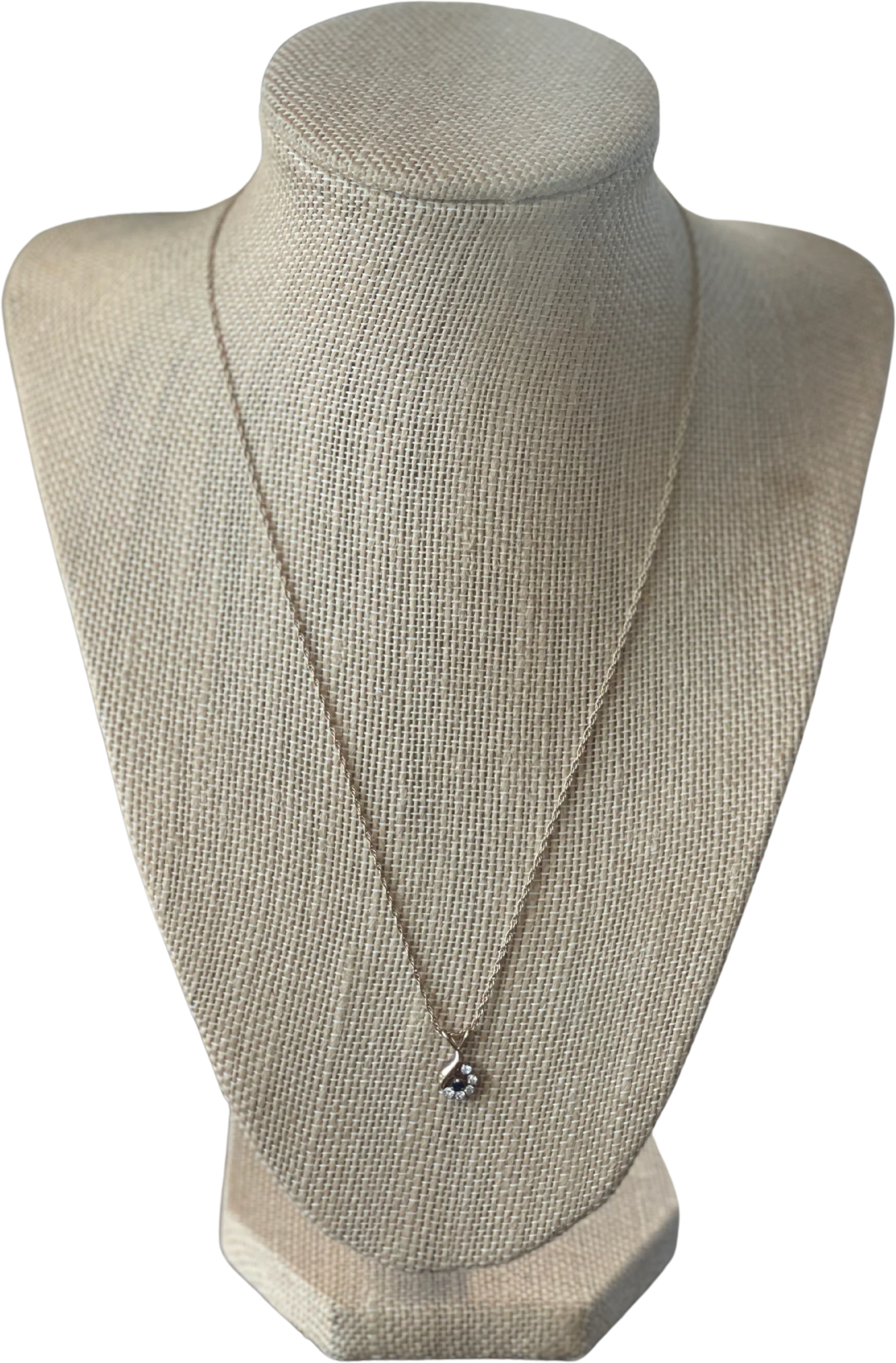 50s/60s 14k Gold Filled Necklace With Dainty Pendant By Krementz - Image 2