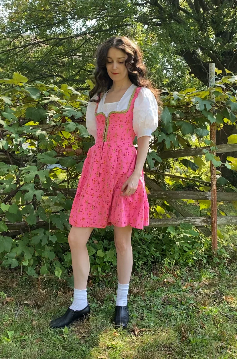 50s/60s Authentic Austrian-made Dirndl By Salzburger Trachten - Image 10