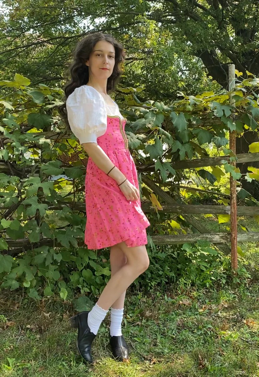 50s/60s Authentic Austrian-made Dirndl By Salzburger Trachten - Image 11