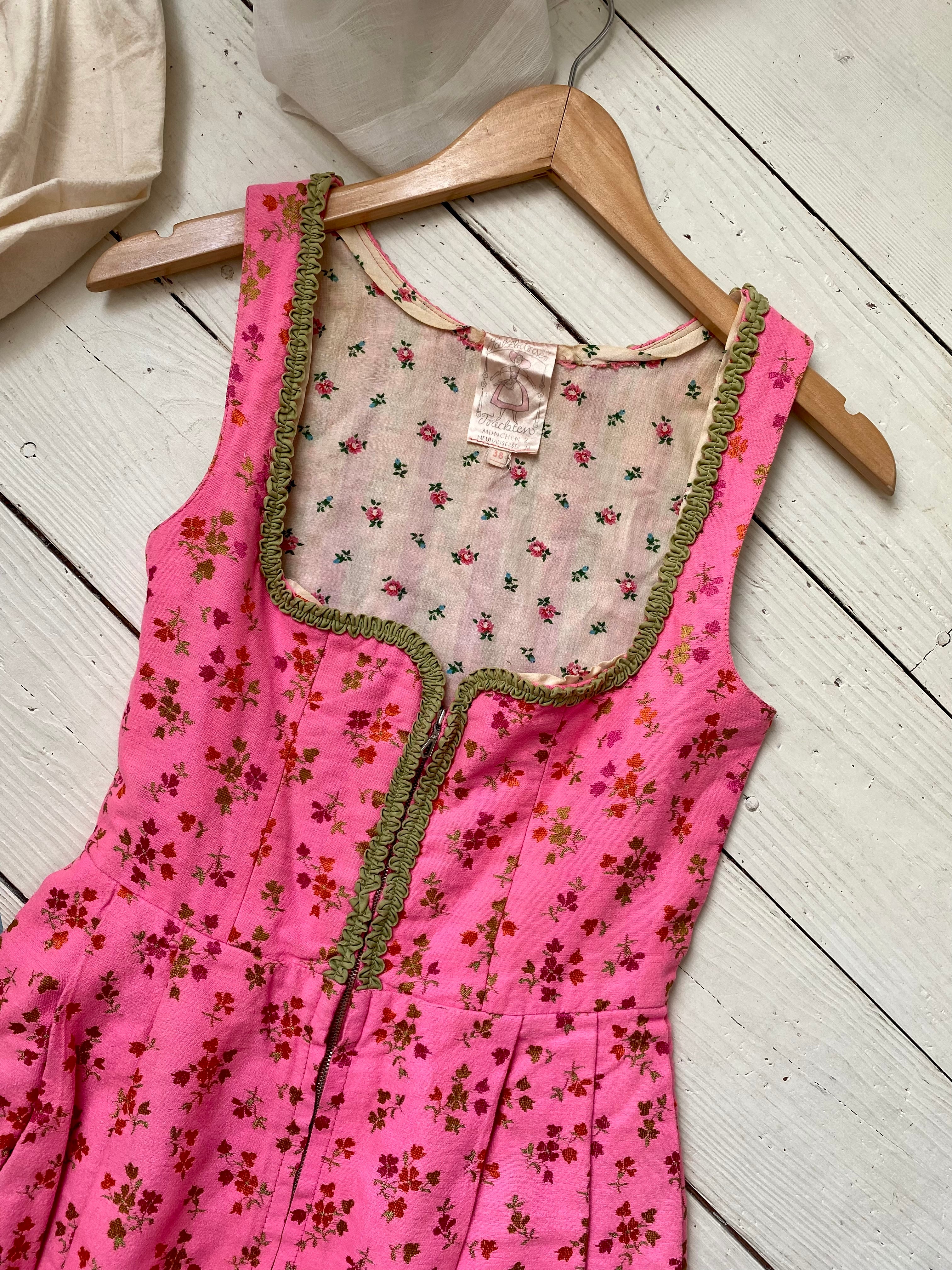 50s/60s Authentic Austrian-made Dirndl By Salzburger Trachten - Image 9