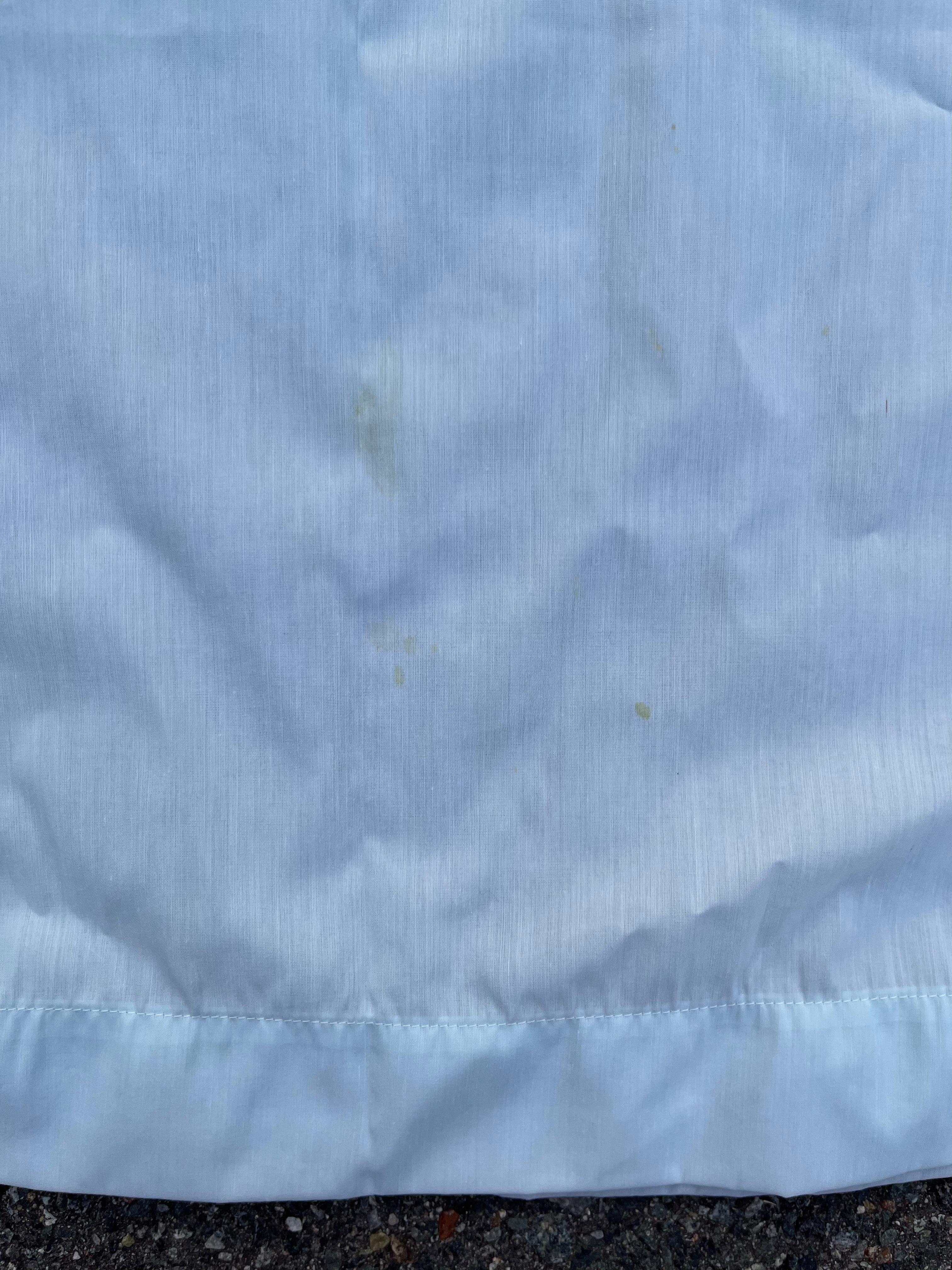 50s/60s Baby Blue Nightgown With Pink Embroidered Flowers By Heiress - Image 10